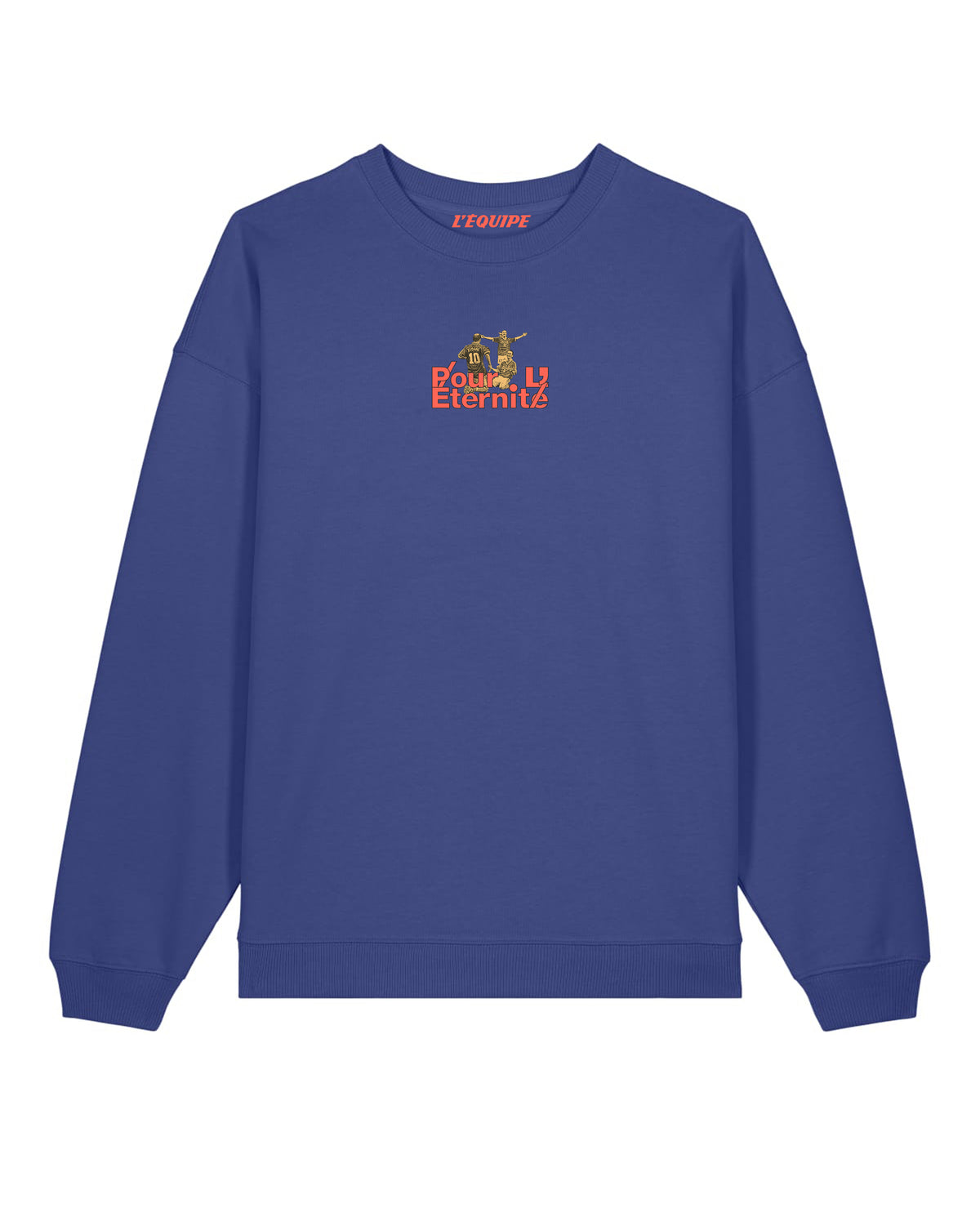 Sweat Pour l'éternité - L'Equipe x Foot Dimanche - version rouge
