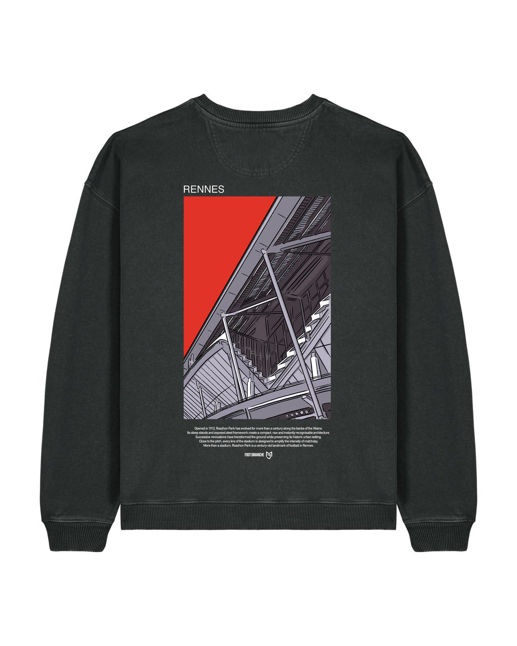Sweat Rennes - Foot Dimanche x Mark Johnson