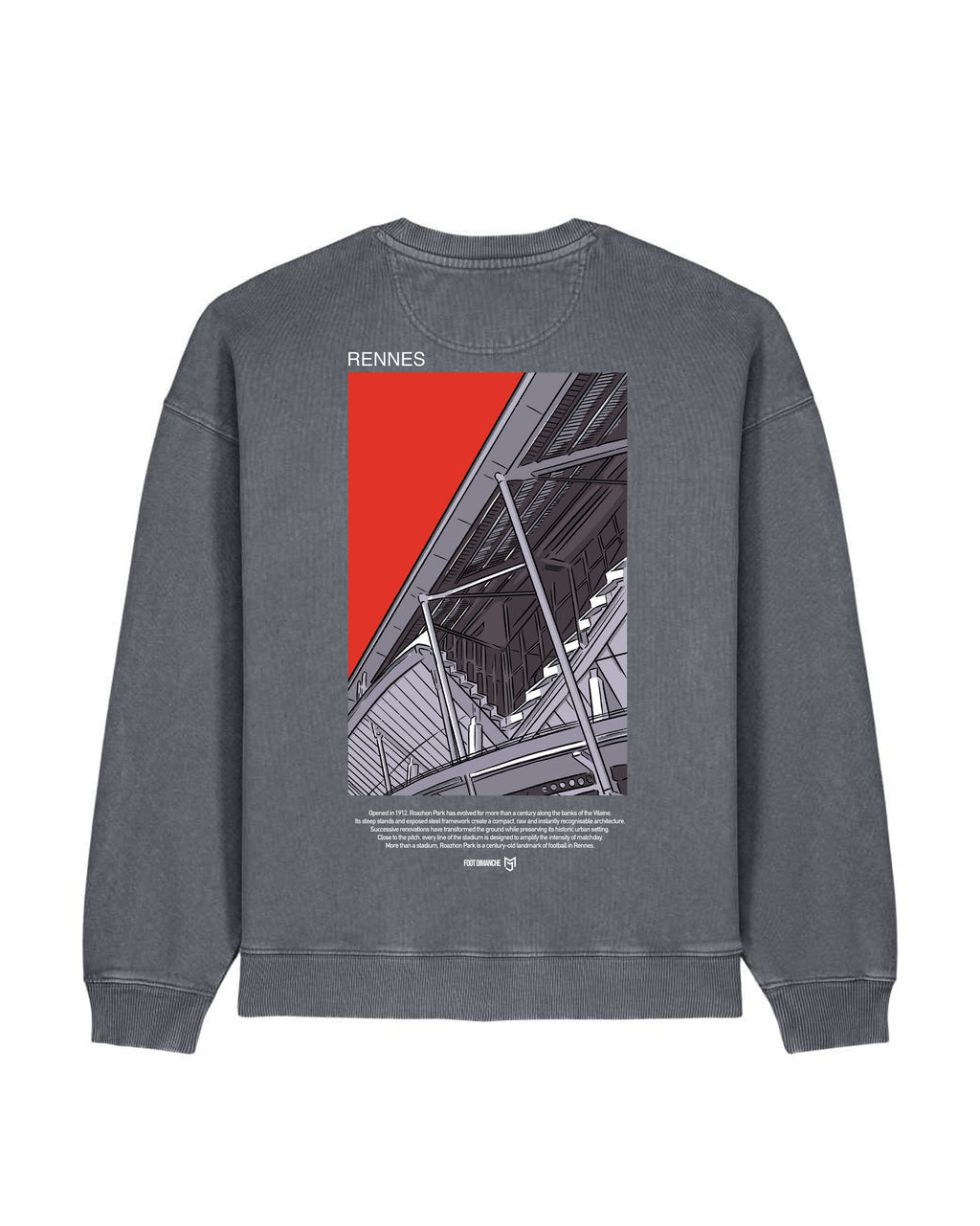 Sweat Rennes - Foot Dimanche x Mark Johnson