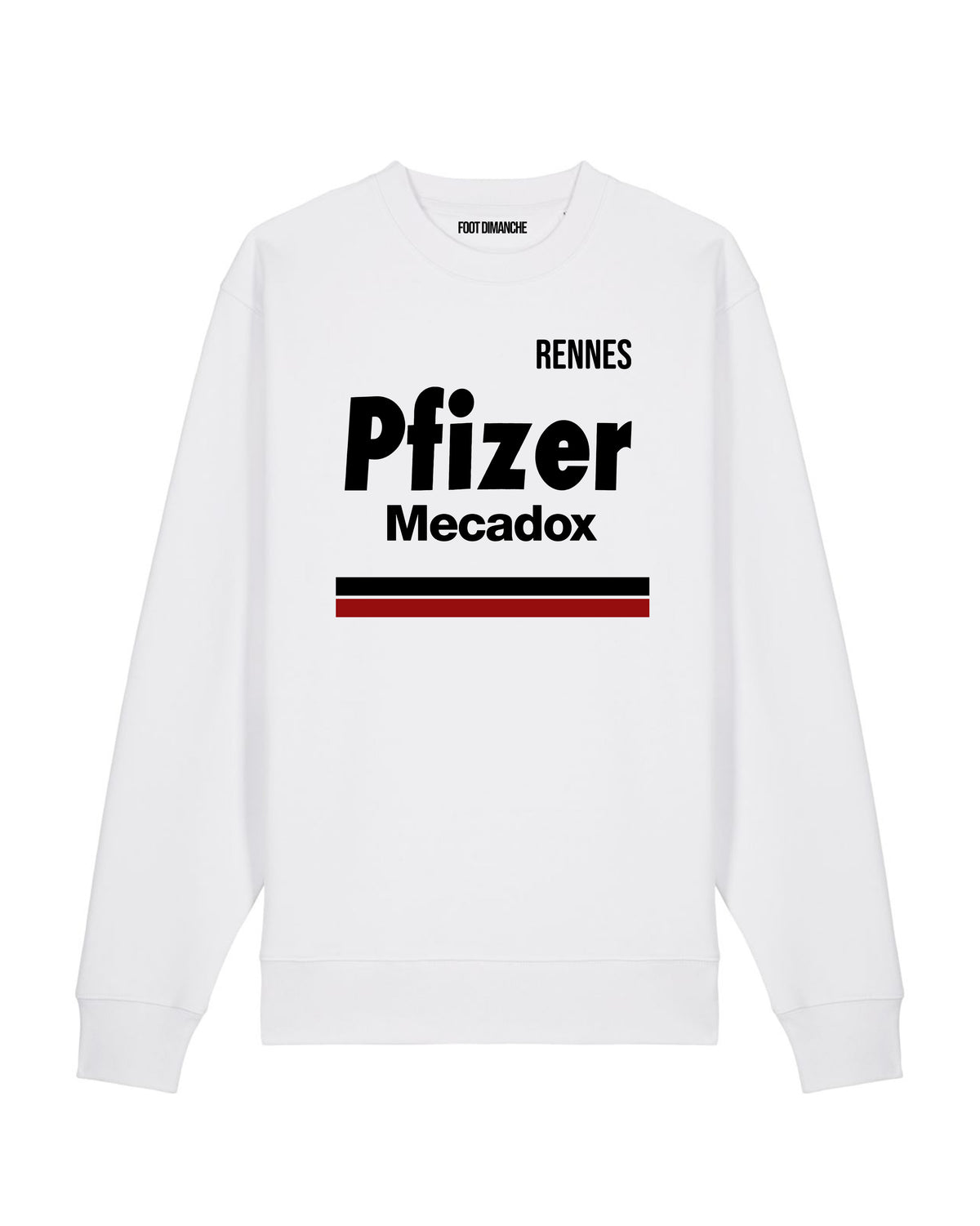 Sweat Rennes 89/90  - Foot Dimanche