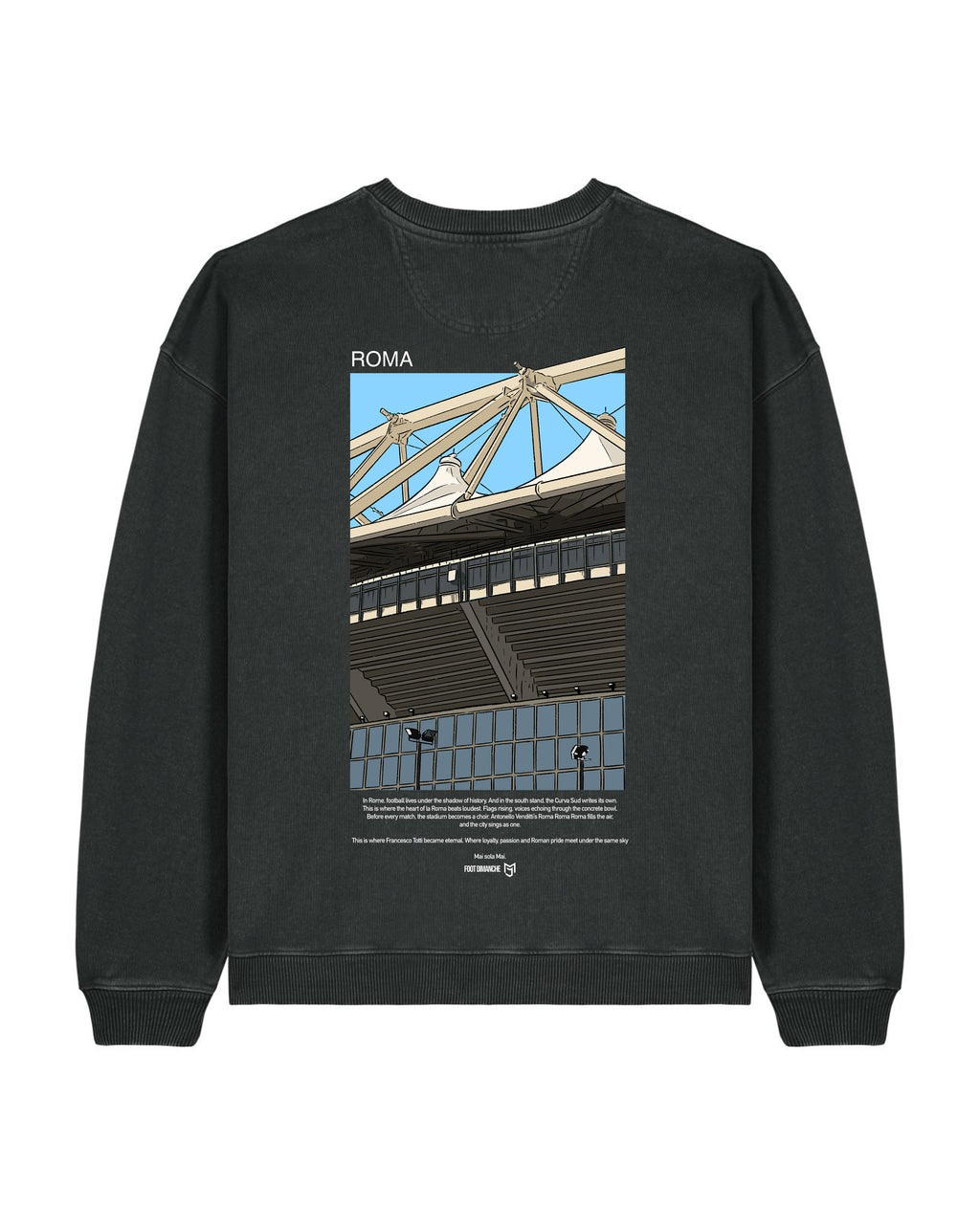 Sweat Roma - Foot Dimanche x Mark Johnson