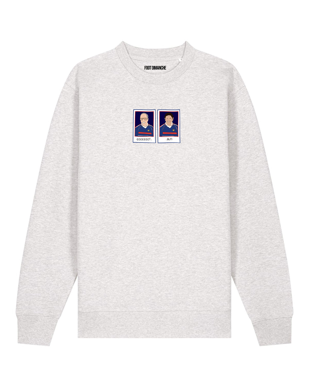Sweat Thierry Roland Jean Michel Larqué Et But - Foot Dimanche