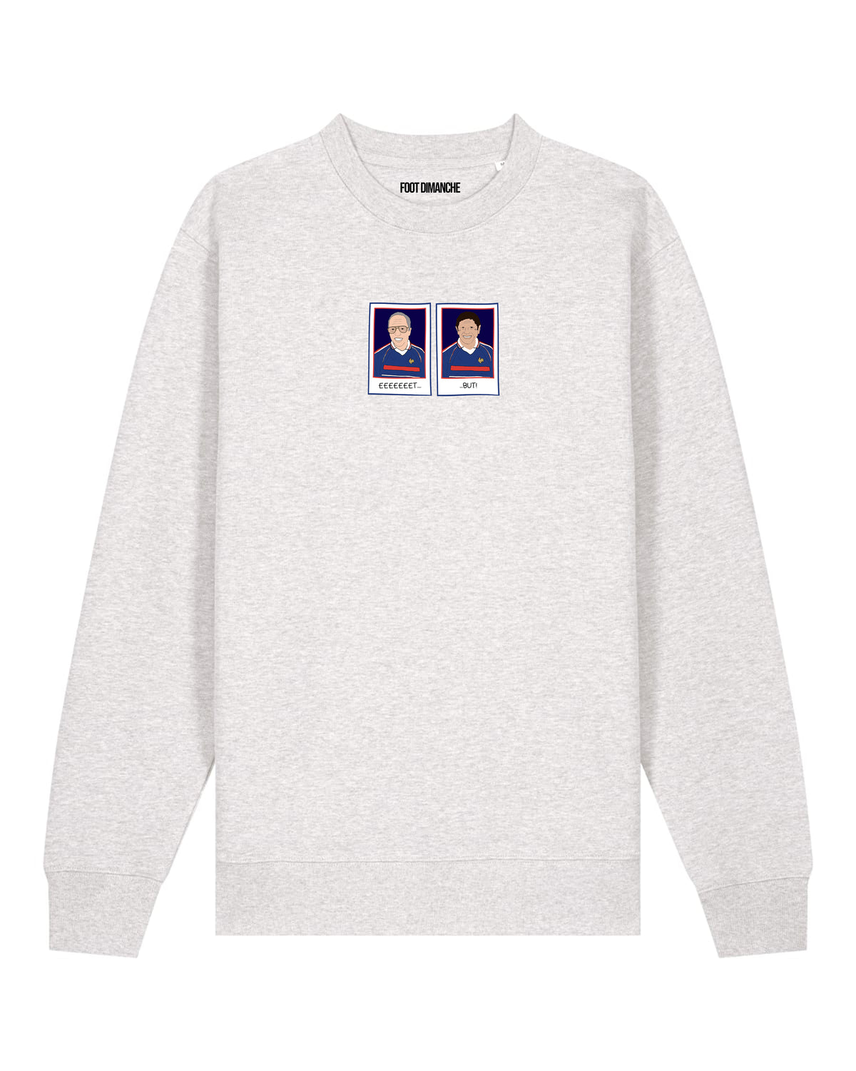 Sweat Thierry Roland Jean Michel Larqué Et But - Foot Dimanche