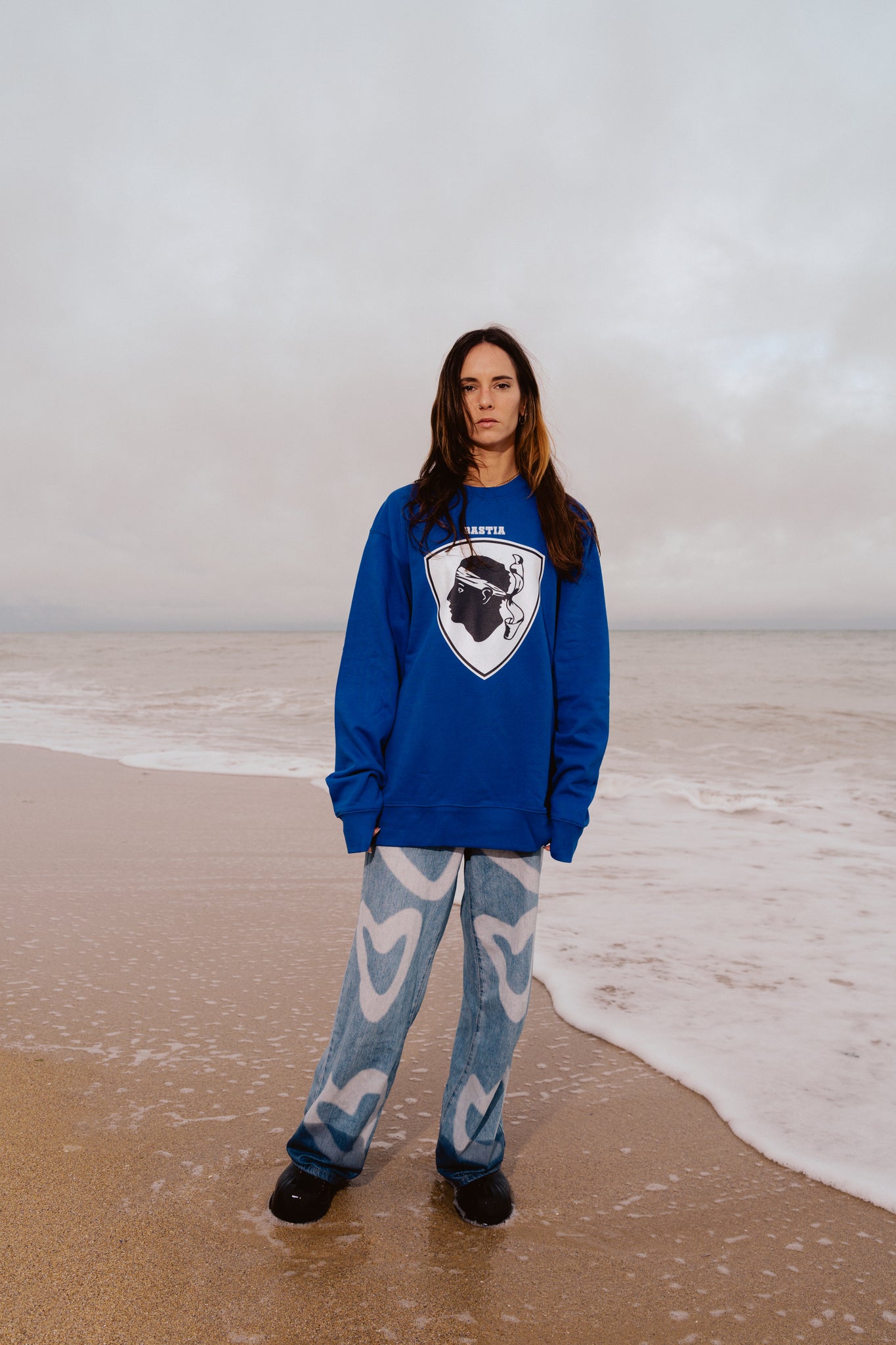 Sweat Bastia Rétro - Foot Dimanche