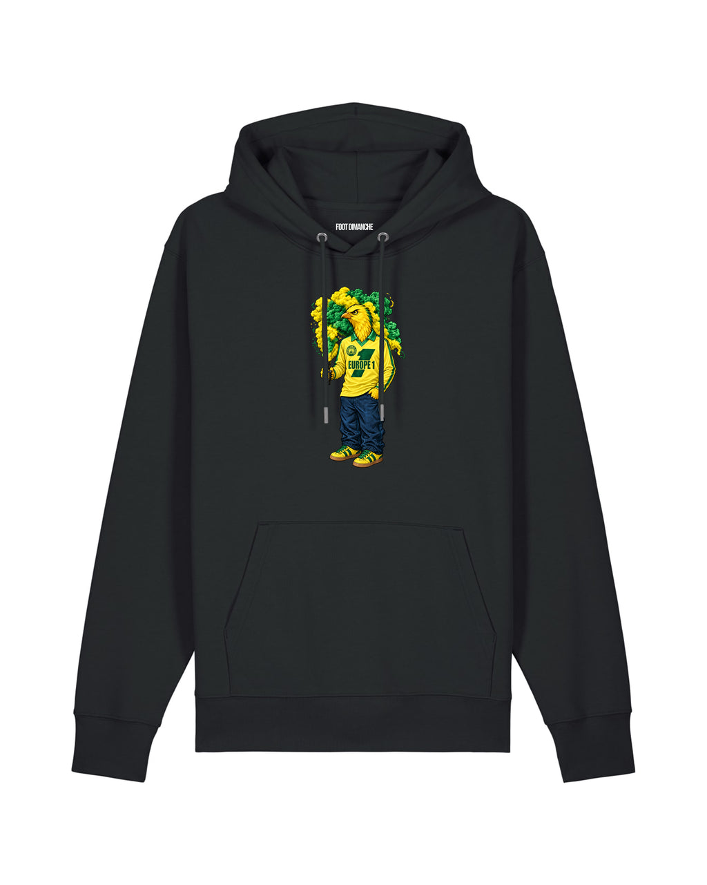 Sweat Capuche Canari - Nantes Vintage