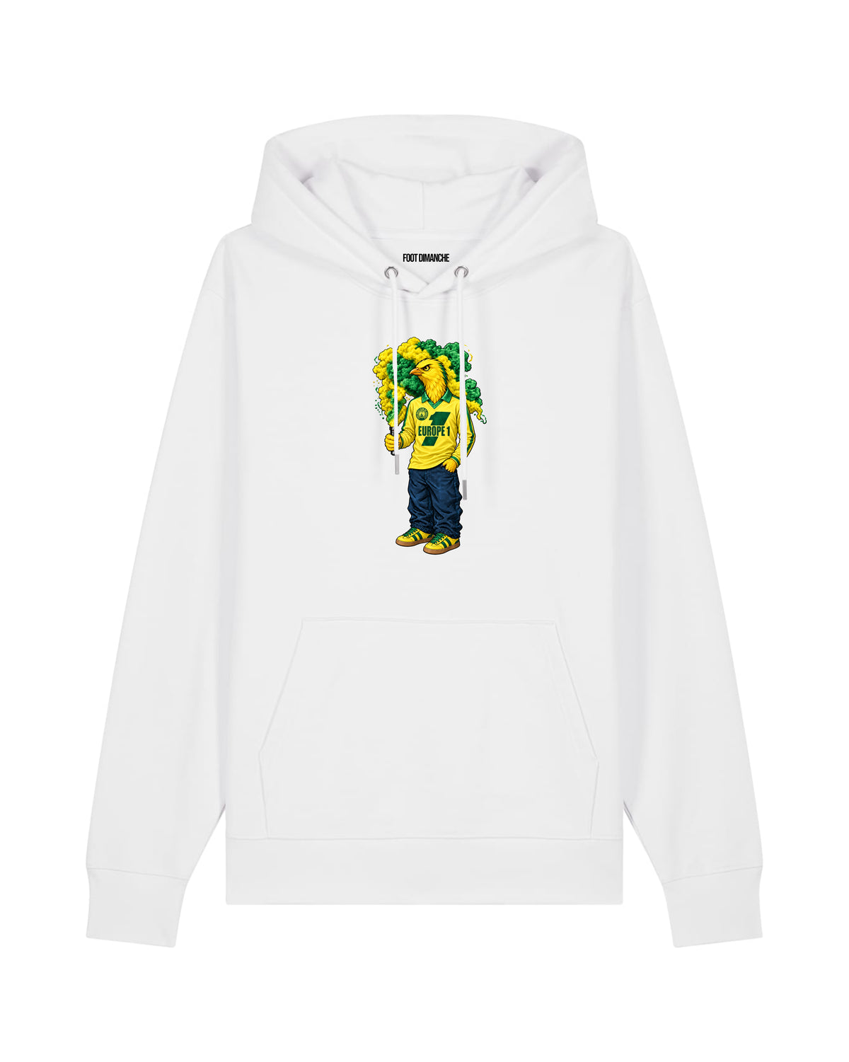 Sweat Capuche Canari - Nantes Vintage