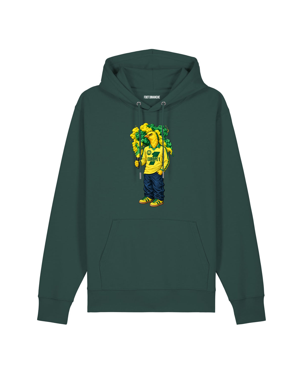 Sweat Capuche Canari - Nantes Vintage