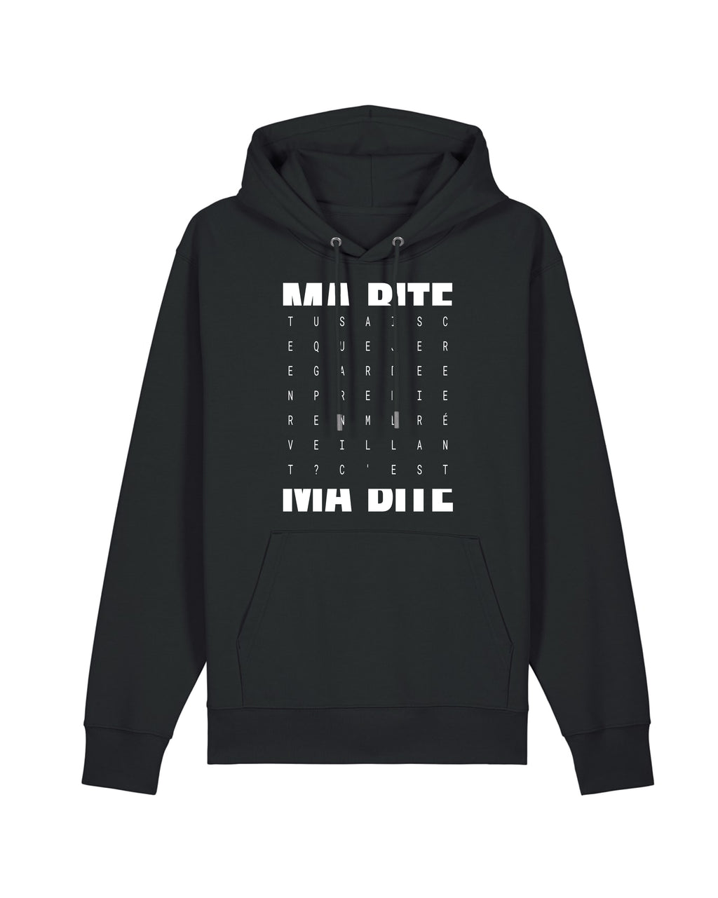 Sweat Capuche Ce que je regarde en me réveillant - Cazarre x Foot Dimanche