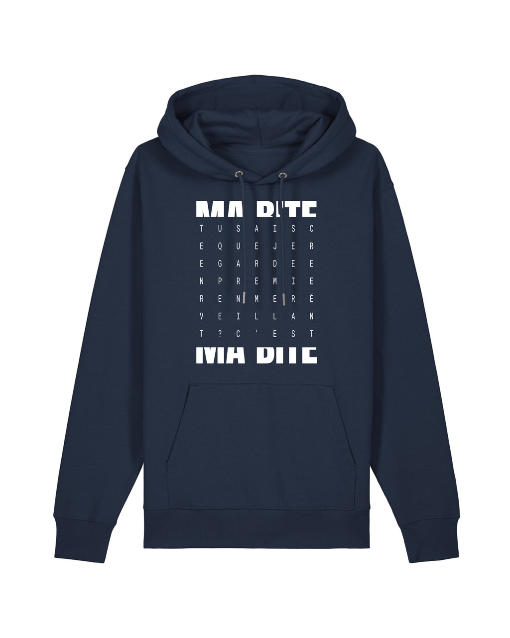 Sweat Capuche Ce que je regarde en me réveillant - Cazarre x Foot Dimanche