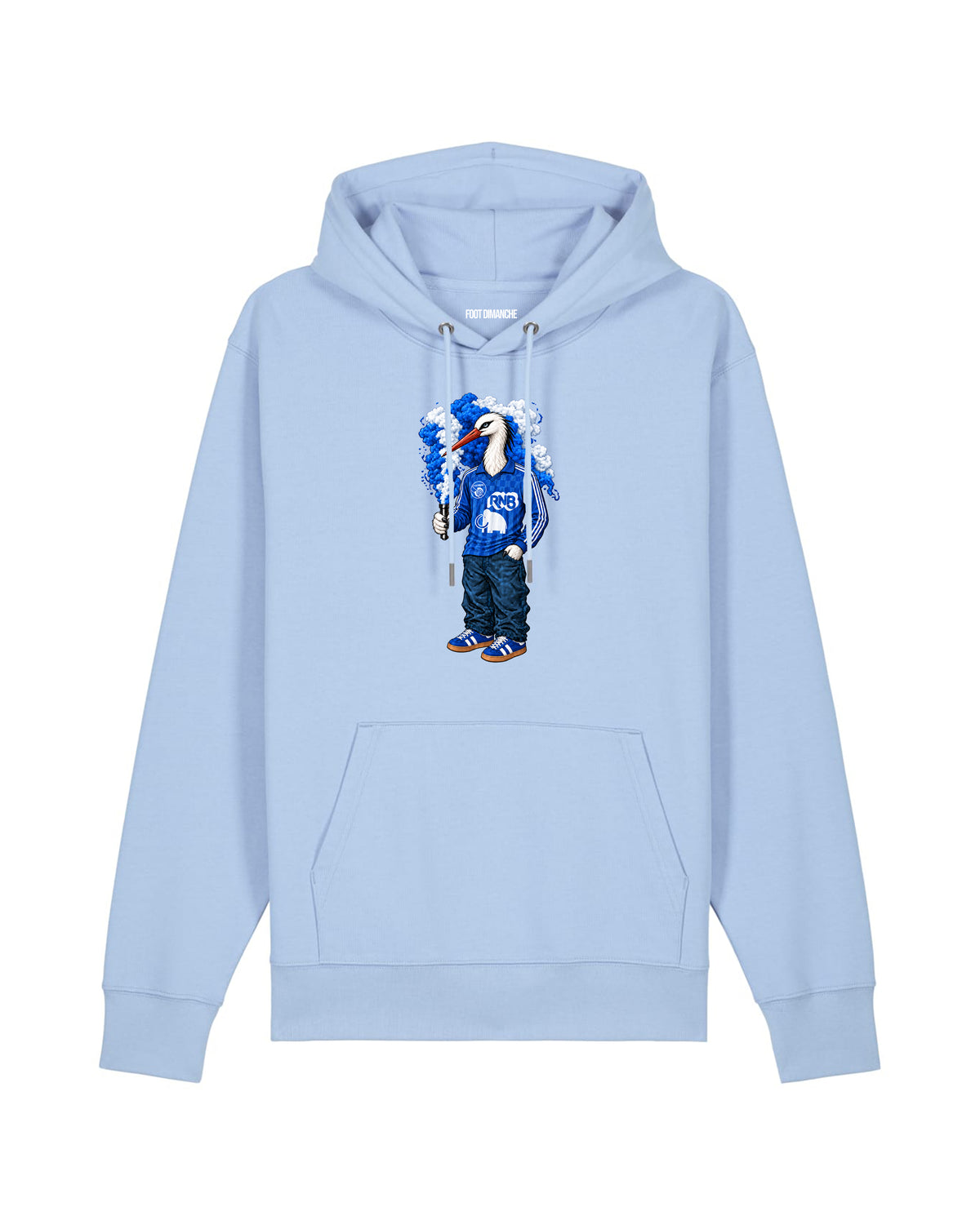 Sweat Capuche Cigogne Strasbourg