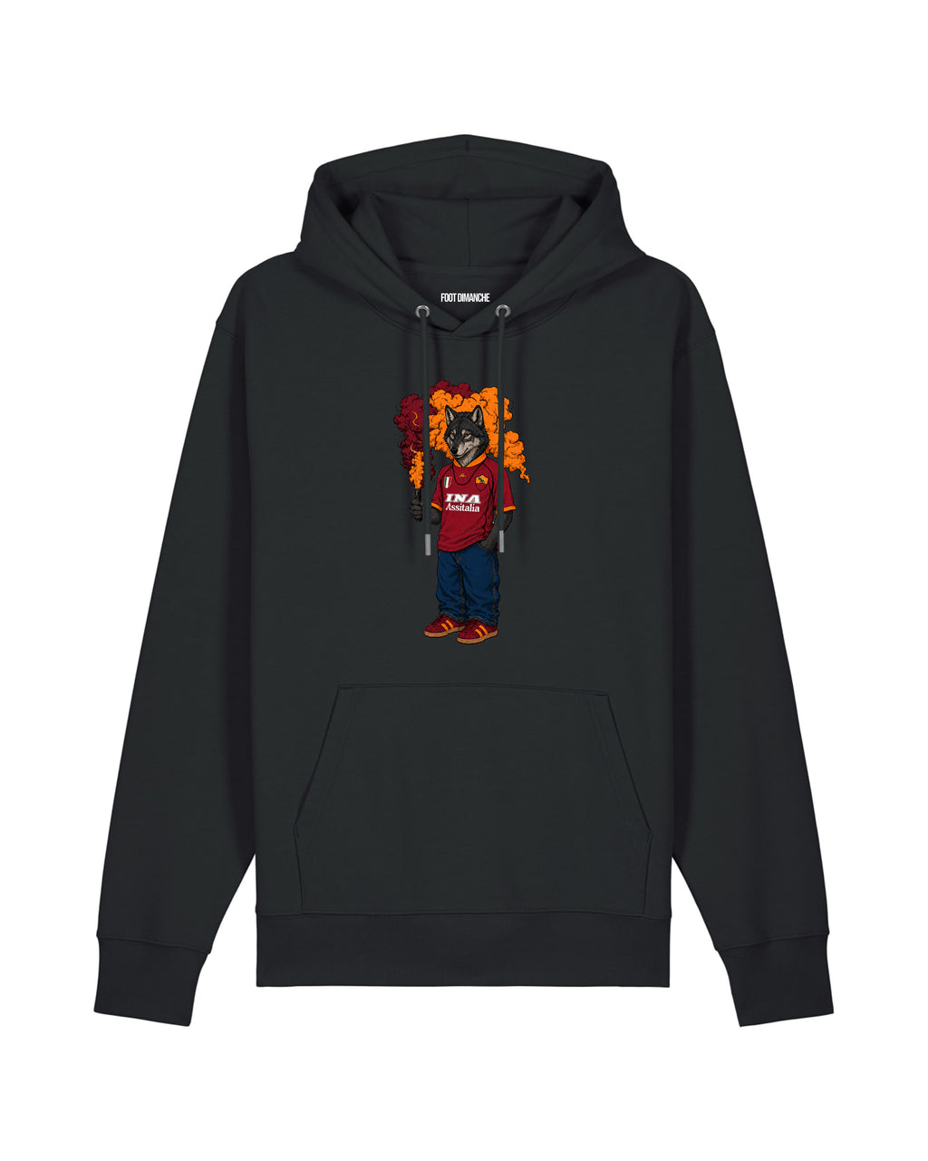 Sweat Capuche La Lupa – Roma Vintage
