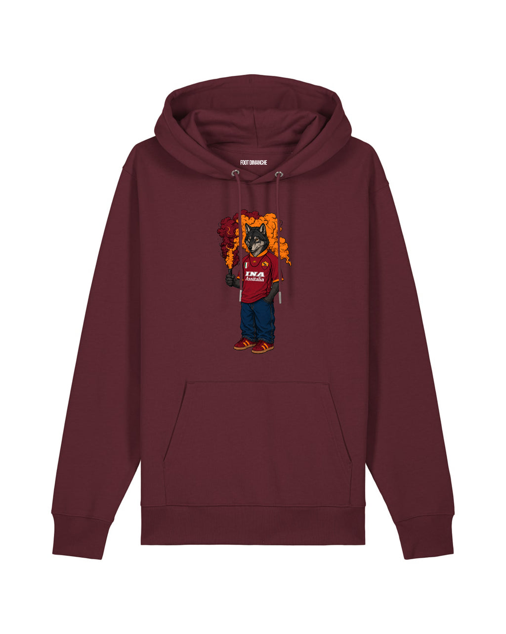 Sweat Capuche La Lupa – Roma Vintage