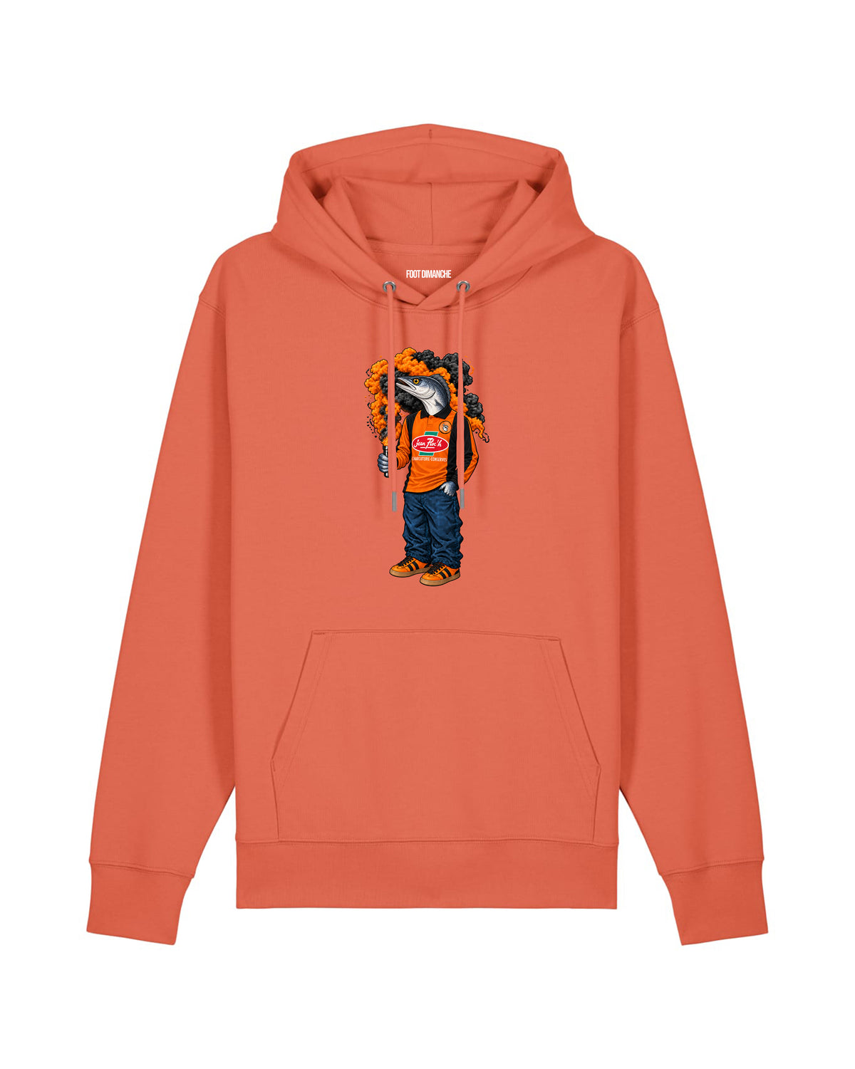 Sweat Capuche Merlu Lorient Vintage