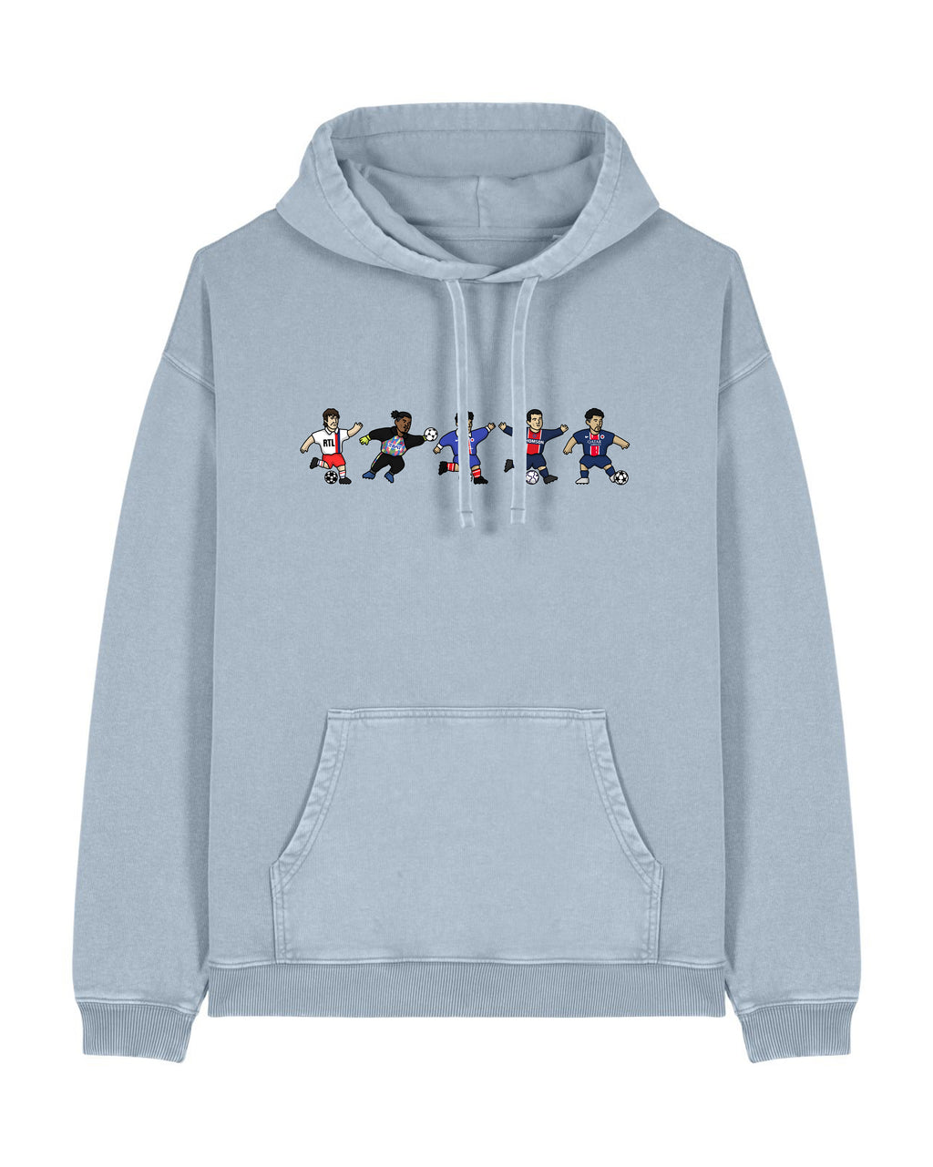 Sweat Capuche Paris - Foot Dimanche x Clément Striano