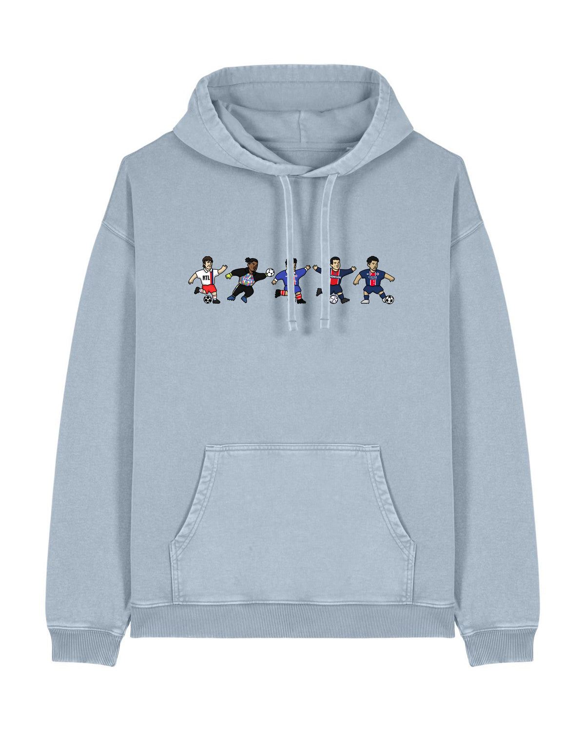 Sweat Capuche Paris - Foot Dimanche x Clément Striano