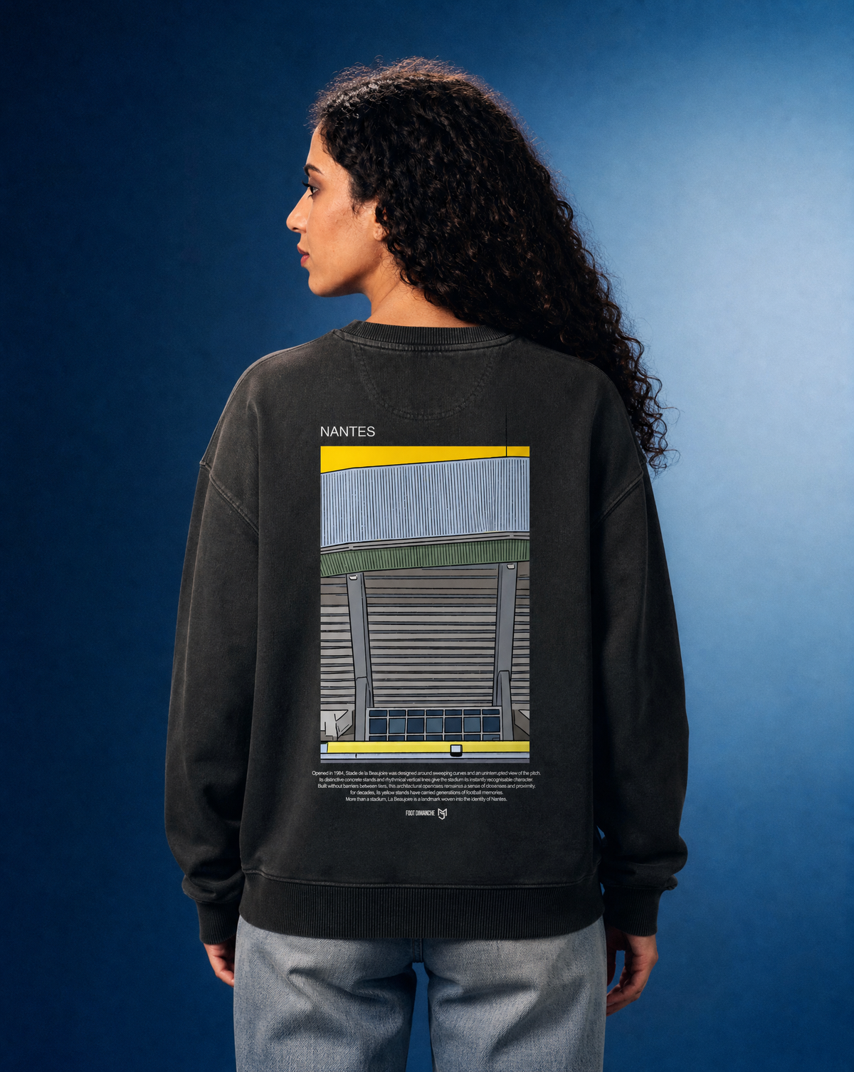 Sweat Nantes - Foot Dimanche x Mark Johnson