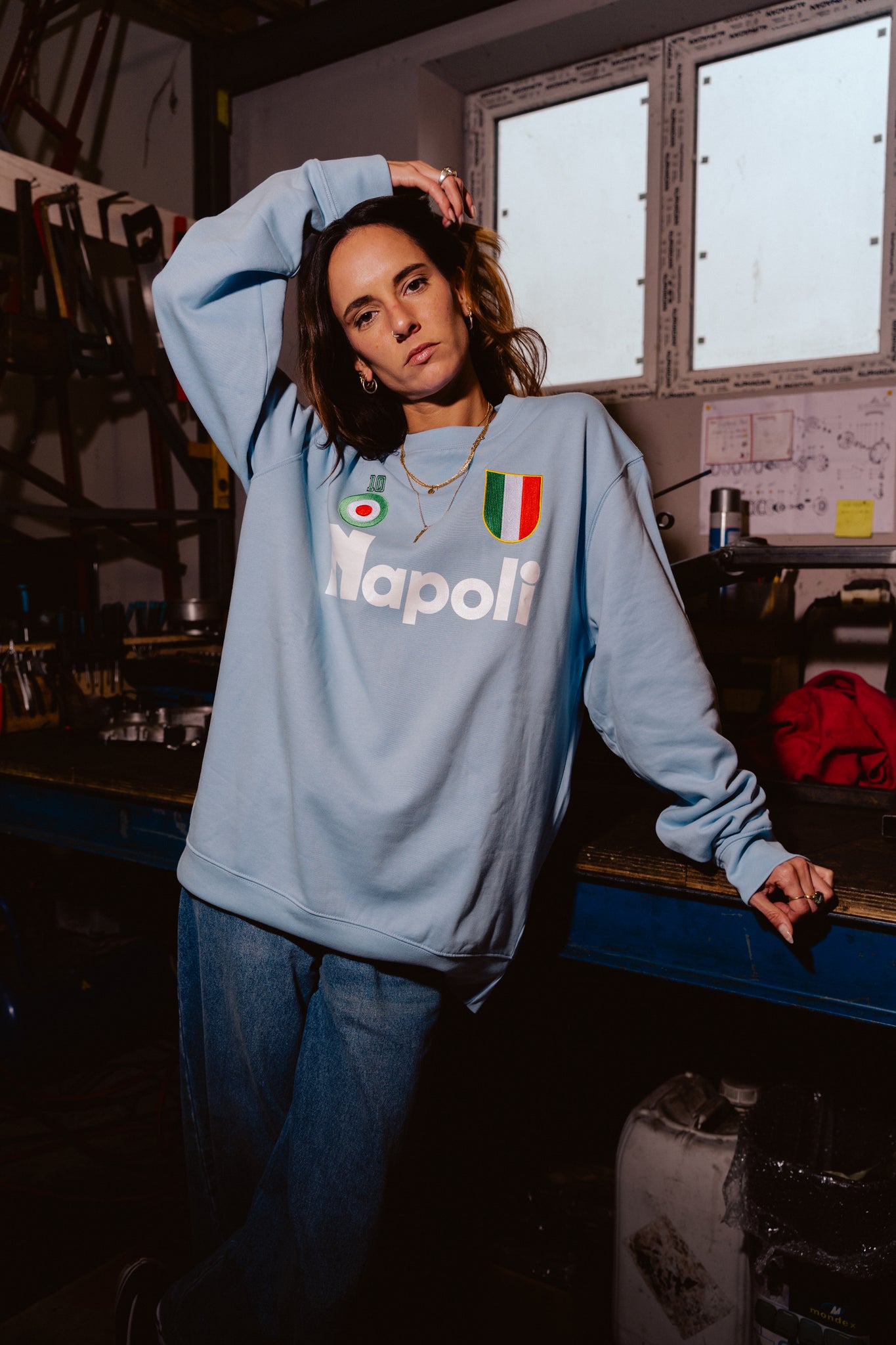 Sweat Napoli Rétro - Diego Maradona - Foot Dimanche