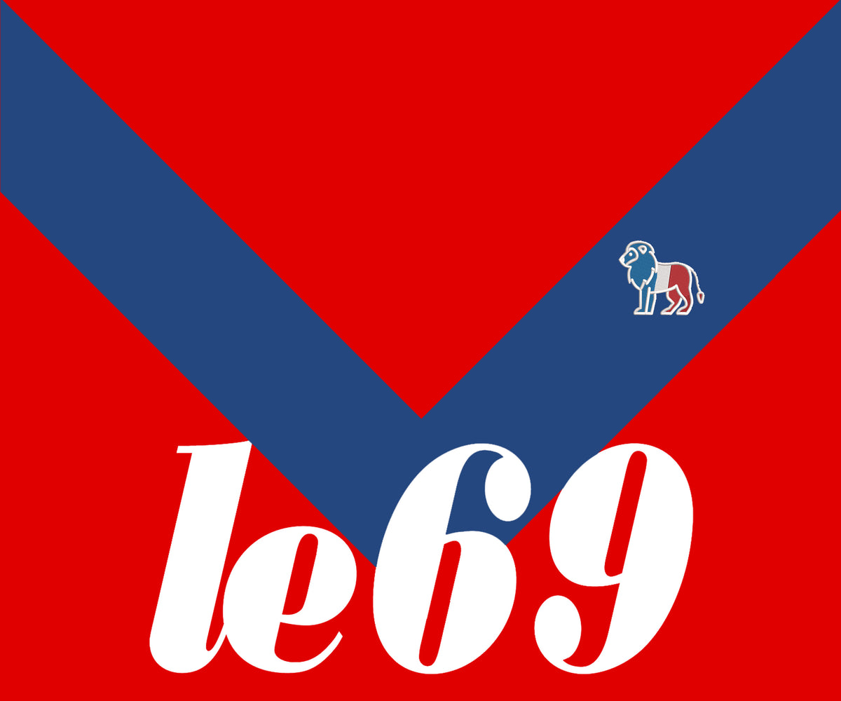 Sweat Olympique Lyonnais 69 rétro - Foot Dimanche
