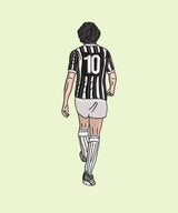 Sweat Platini Juve Brodé - Foot Dimanche