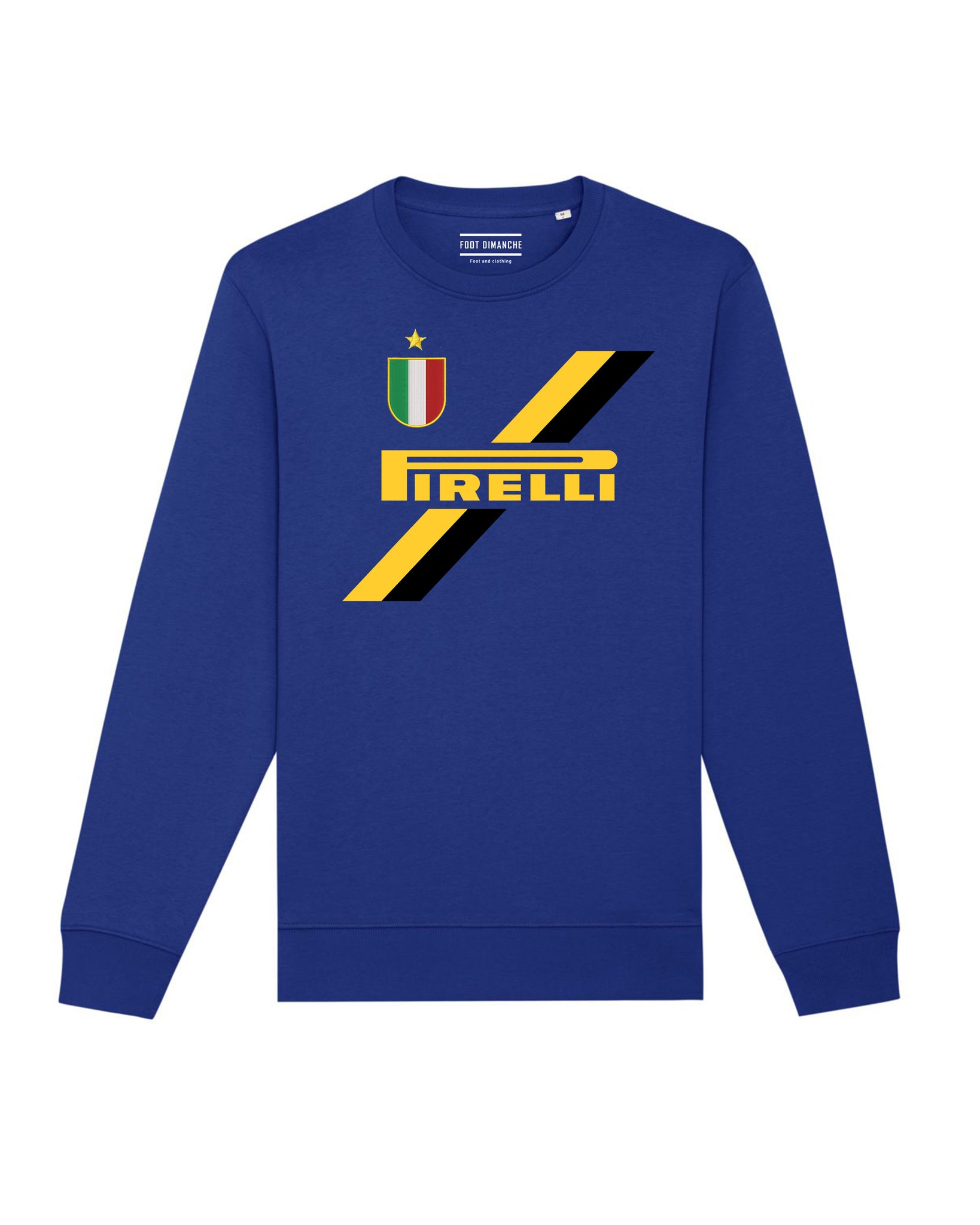 Sweat brodé Inter 2002 rétro - Foot Dimanche