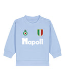 Sweat bébé Napoli rétro brodé - Foot Dimanche