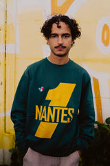 Sweat brodé FC Nantes Vintage - Foot Dimanche