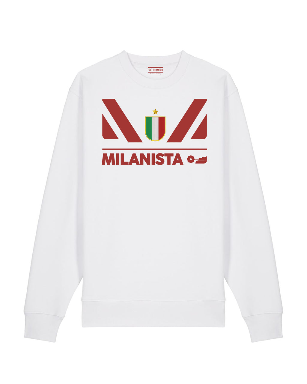 Sweat brodé Milan 89 rétro - Foot Dimanche