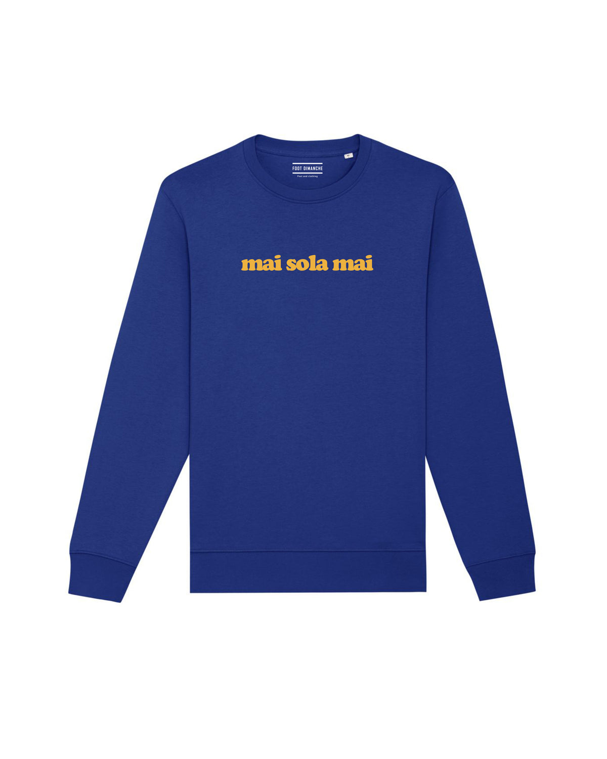 Sweat mai sola mai brodé