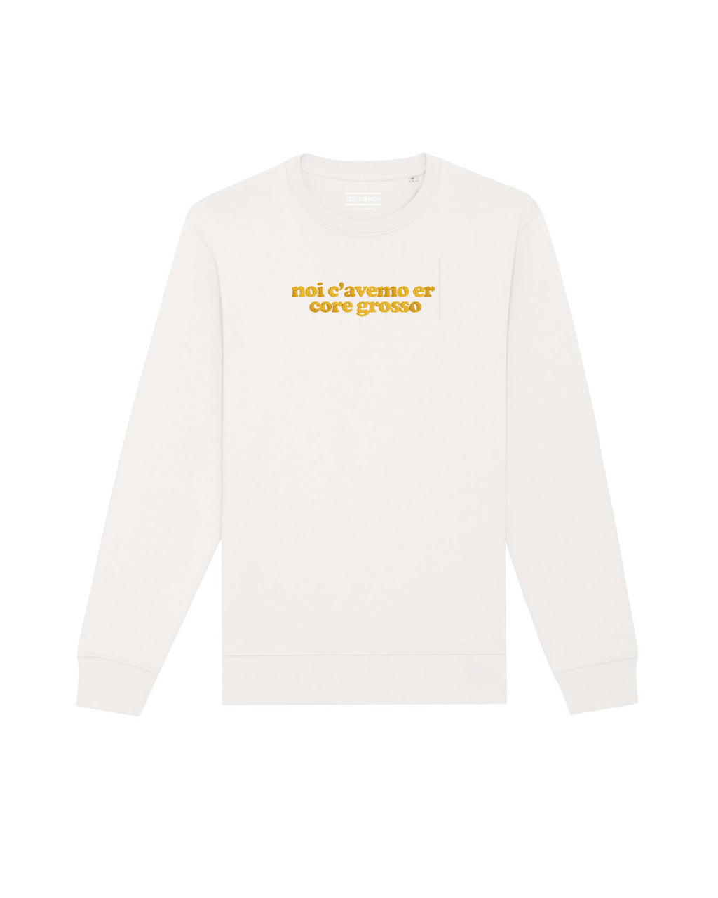 Sweat noi c'avemo er core grosso