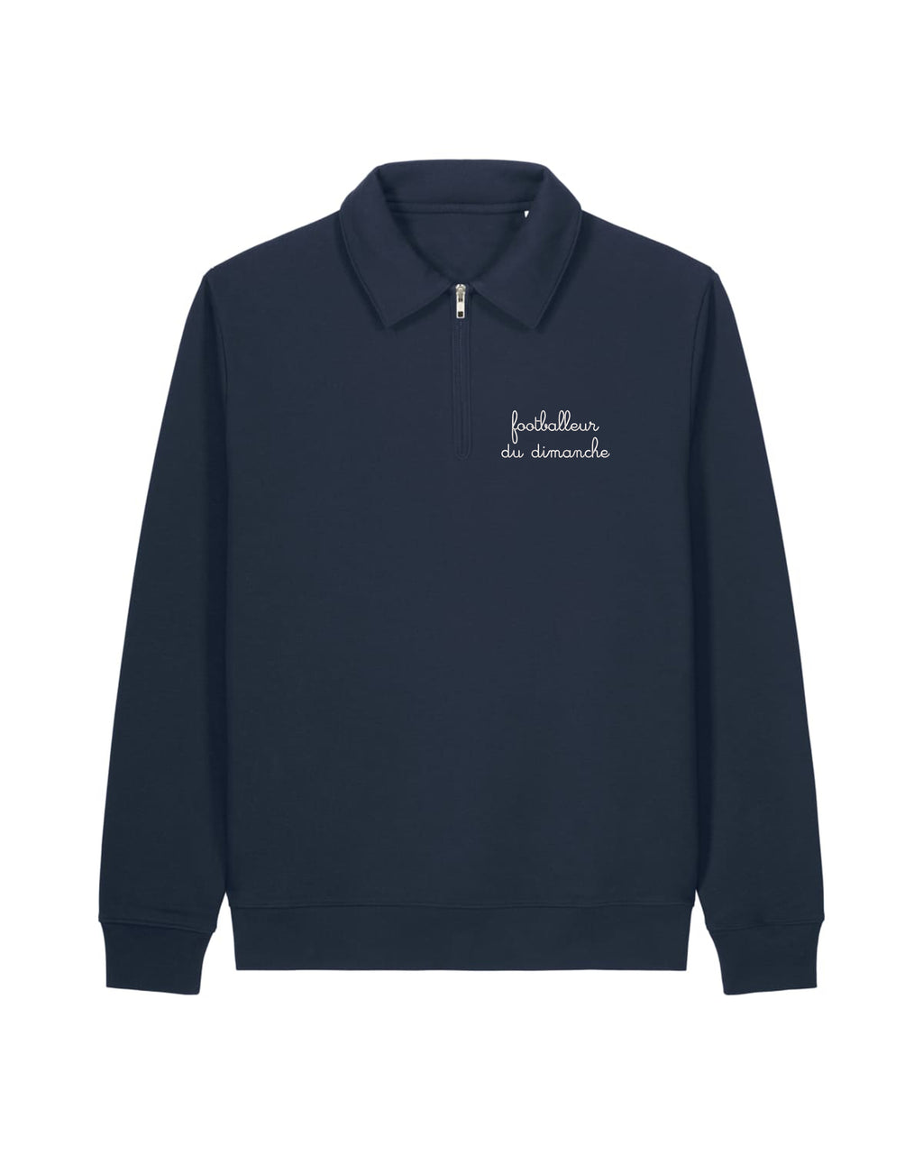 Sweatshirt Polo Foot Dimanche brodé