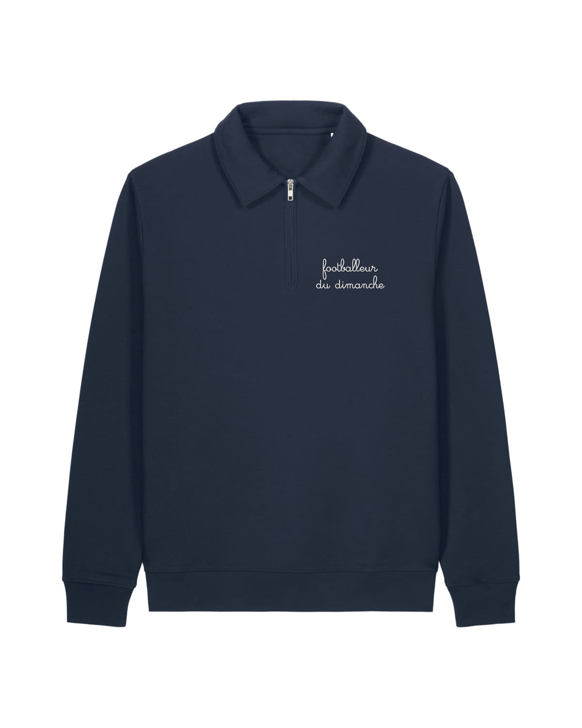 Sweatshirt Polo Foot Dimanche brodé