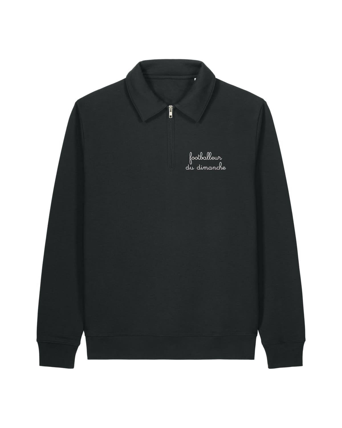 Sweatshirt Polo Foot Dimanche brodé