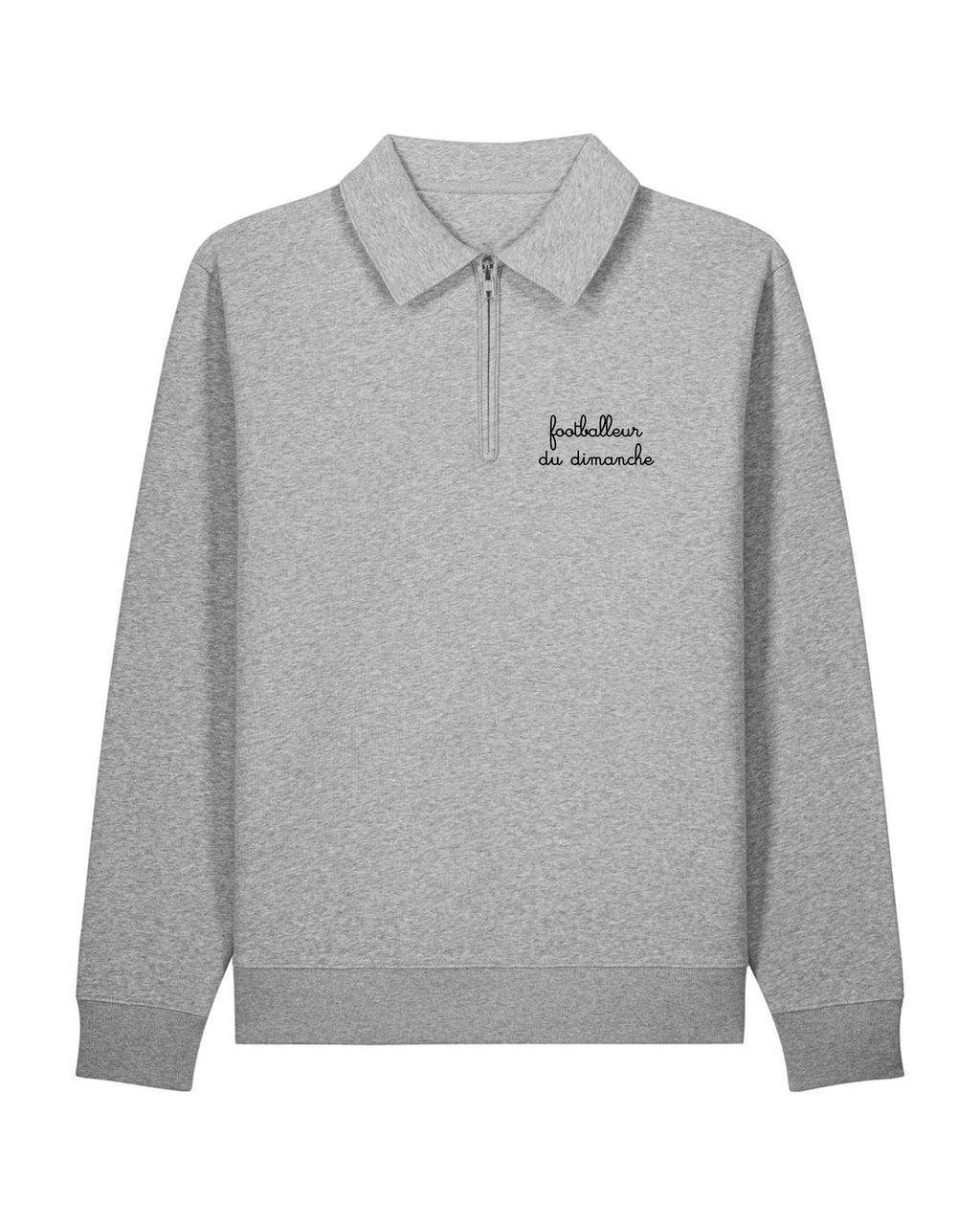 Sweatshirt Polo Foot Dimanche brodé
