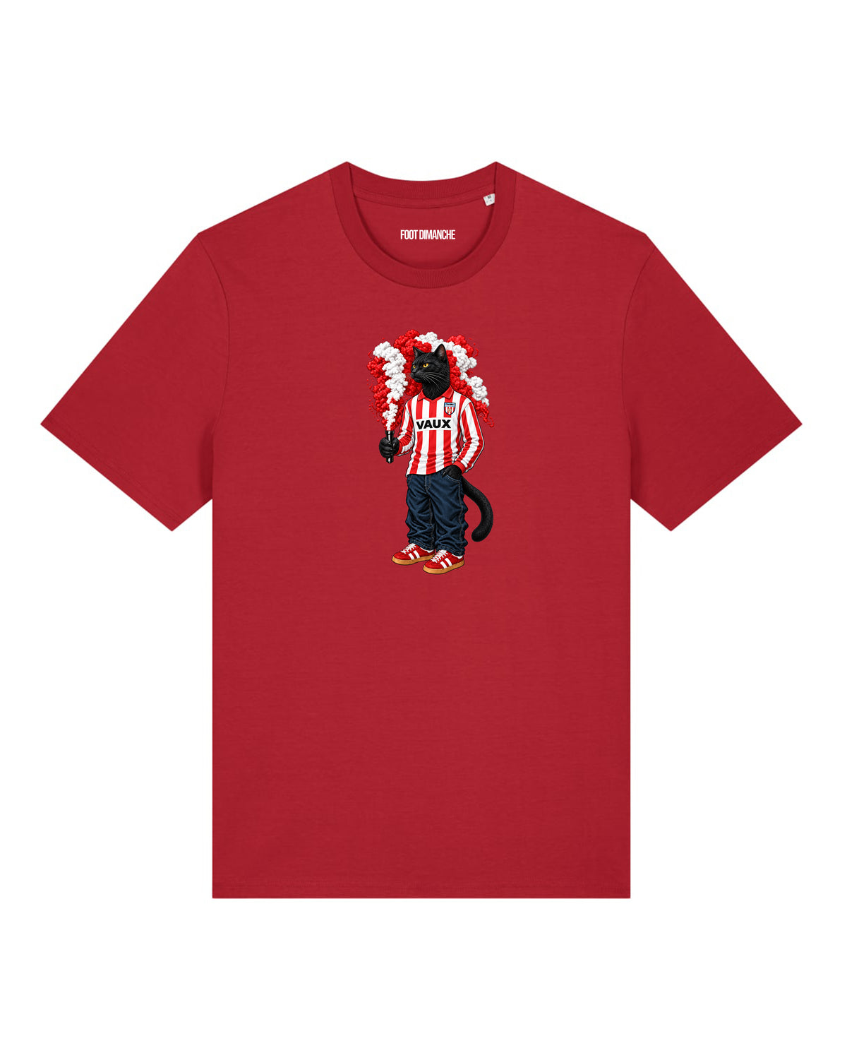 Tee-shirt Black Cat Vintage Sunderland