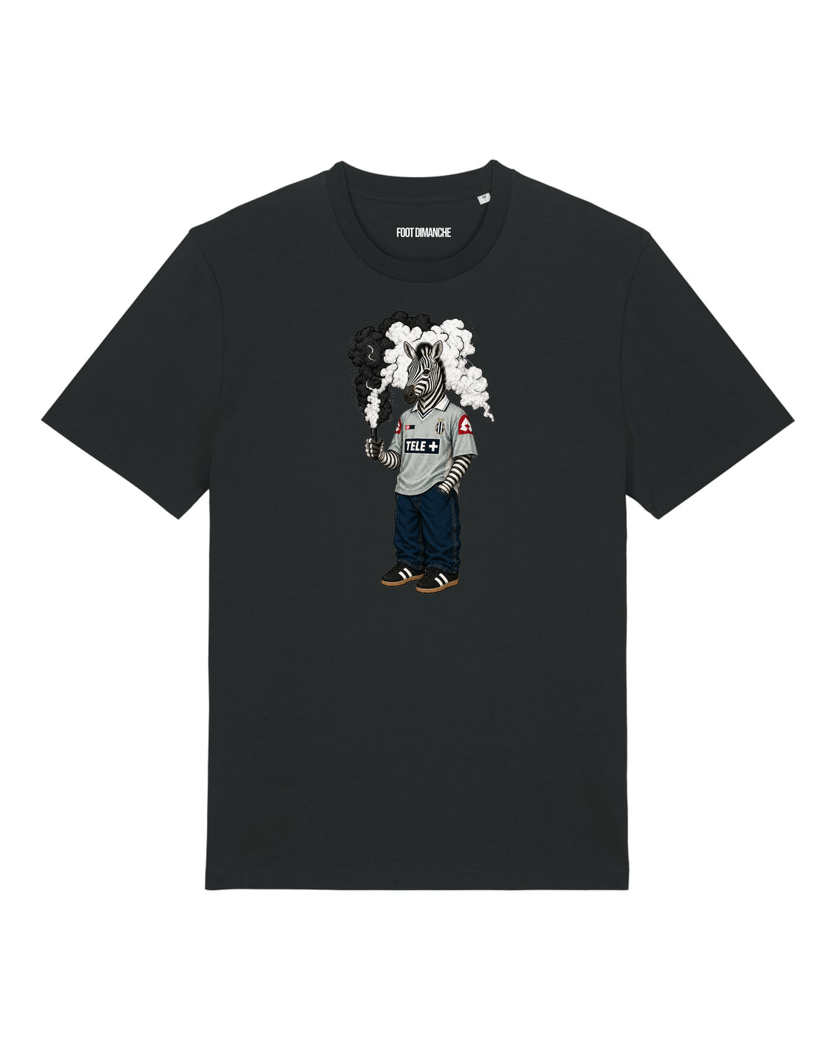 Tee-shirt Juventus Zèbre Away – Turin Vintage