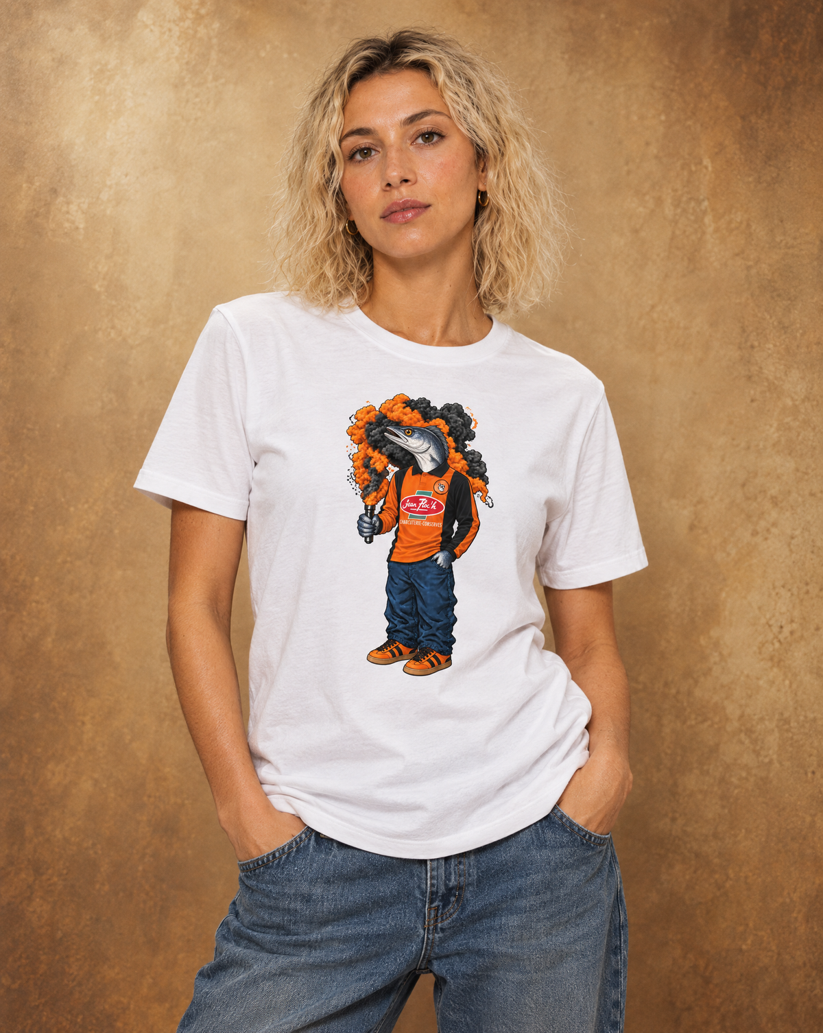 Tee-shirt Merlu Lorient Vintage