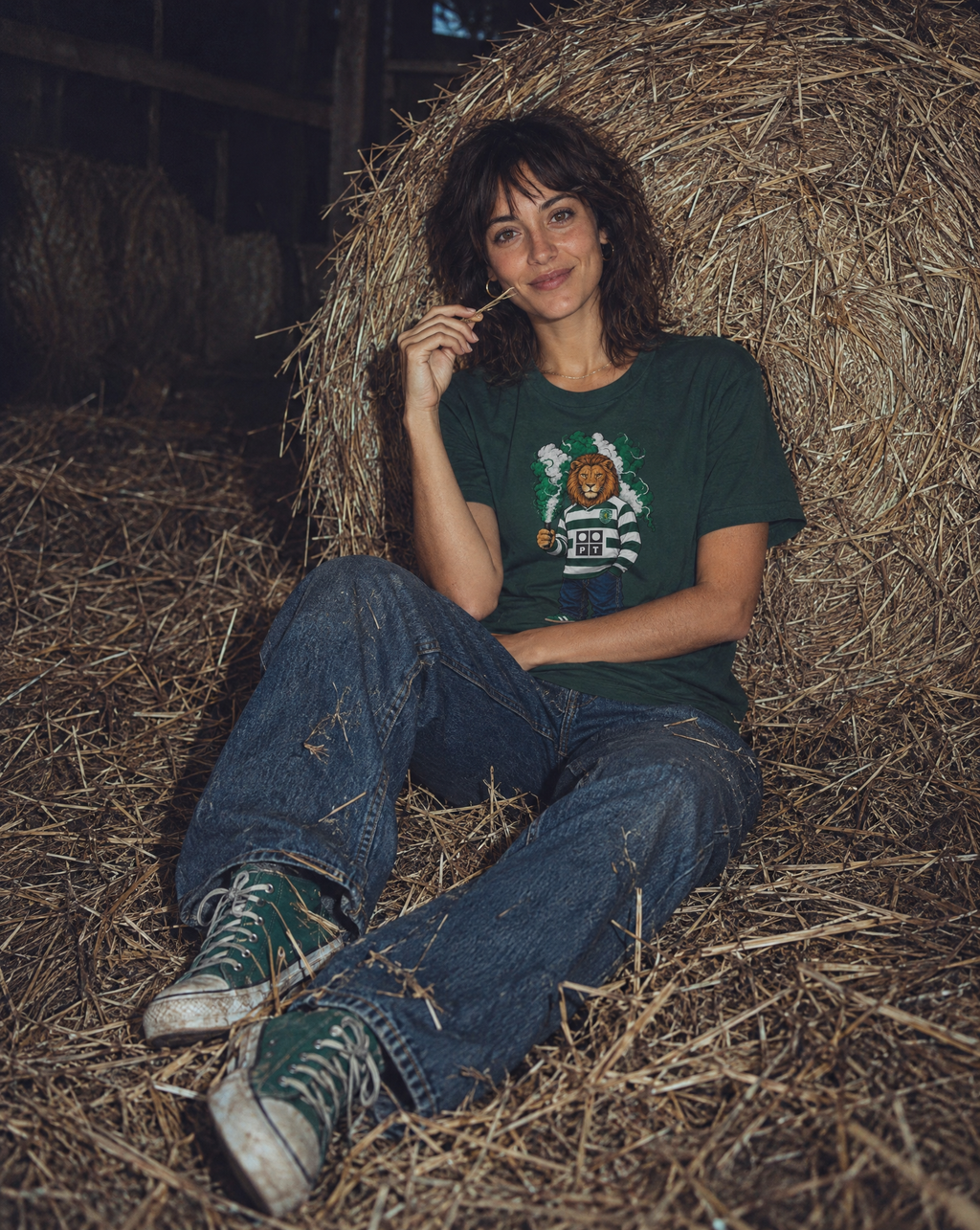 Tee-shirt O Leão – Sporting Vintage