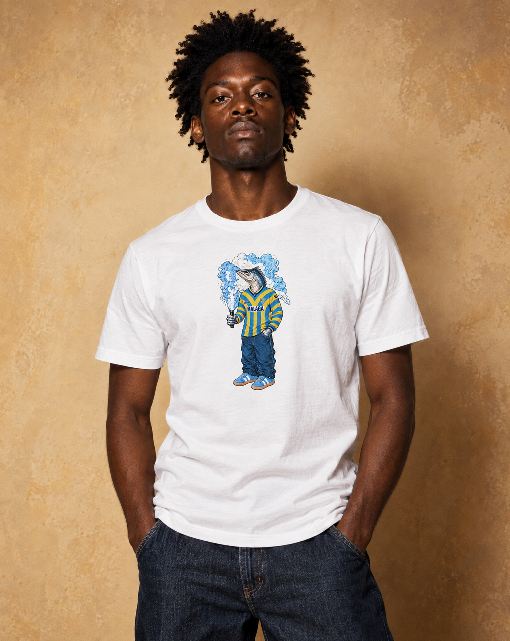 Tee-shirt Boquerón Málaga Away – Los Boquerones Vintage