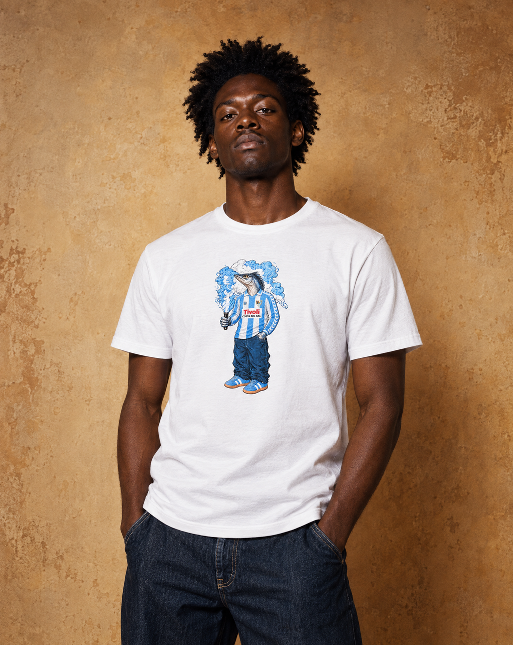 Tee-shirt Boquerón Málaga – Los Boquerones Vintage