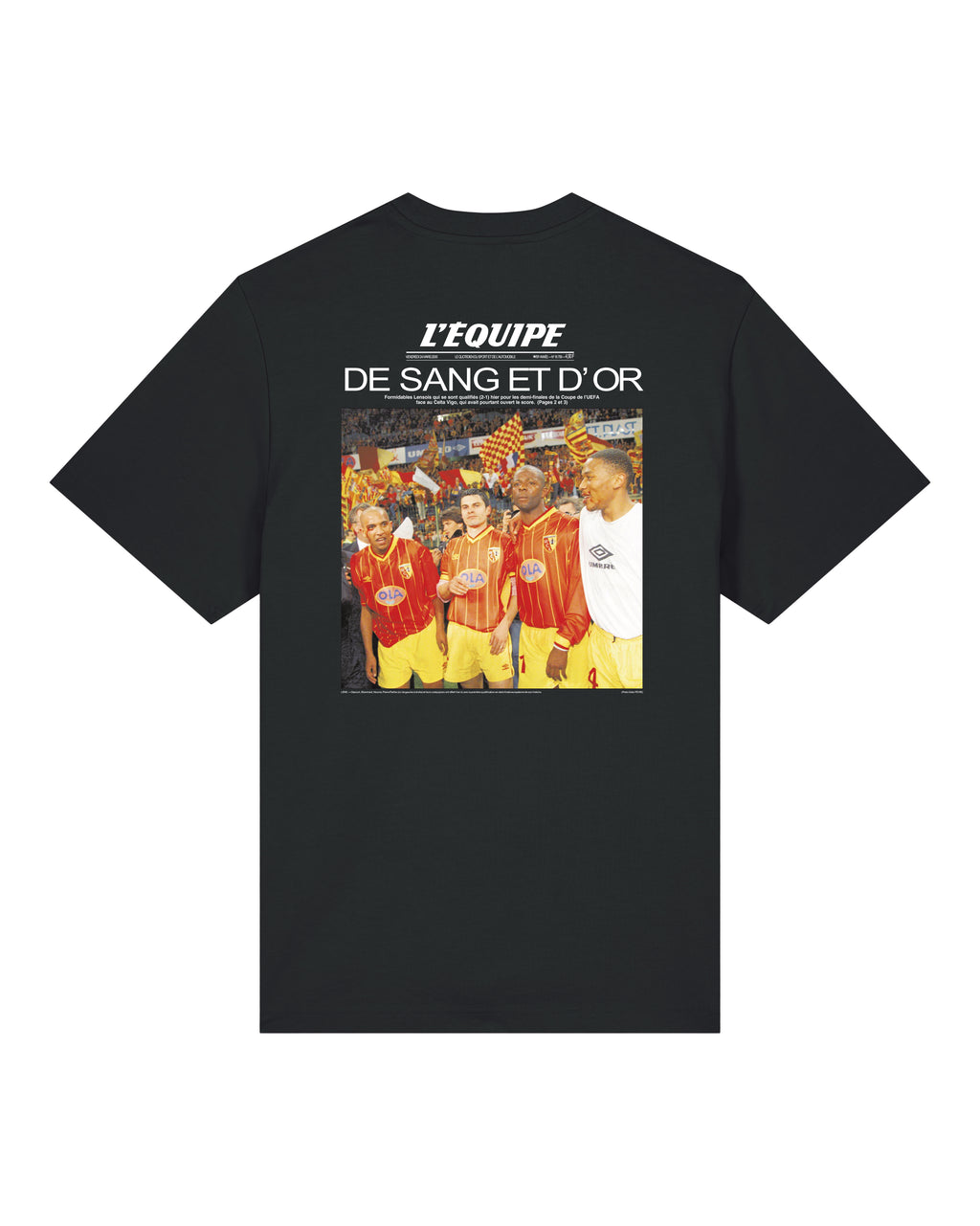 Tee De Sang et Or - L'Equipe x Foot Dimanche