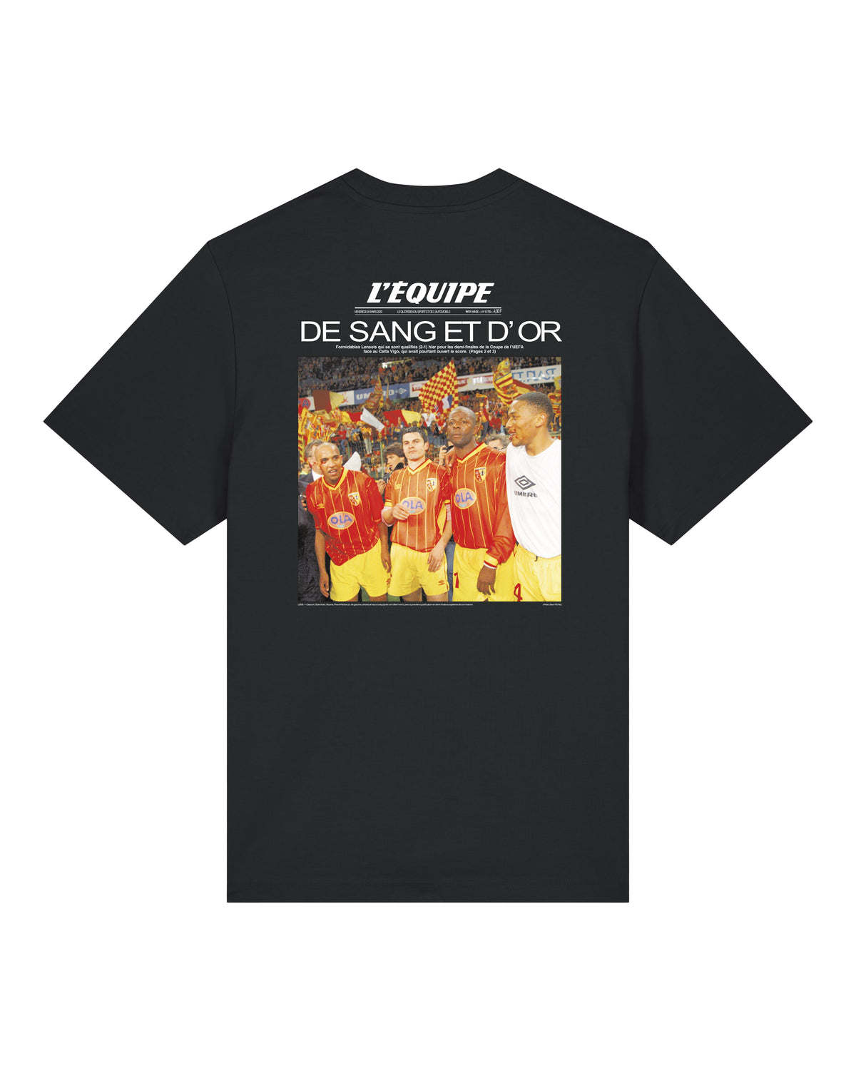 Tee De Sang et Or - L'Equipe x Foot Dimanche