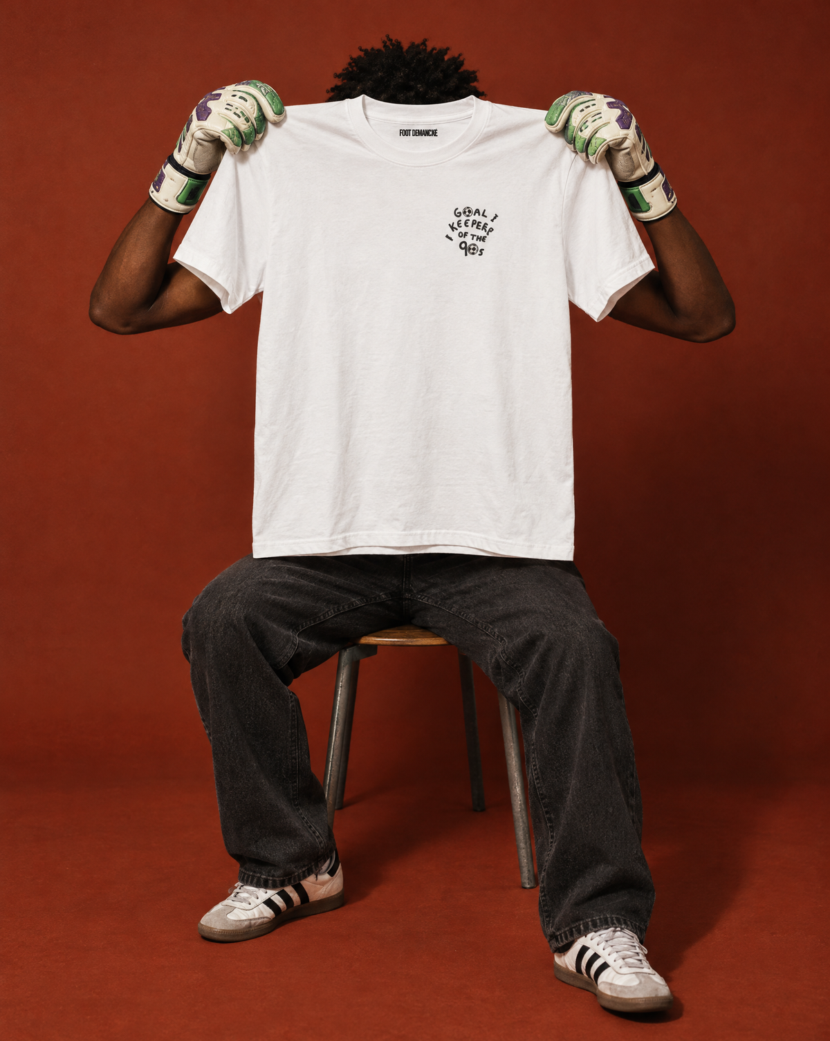 Tee Shirt Goalkeepers of the 90's brodé