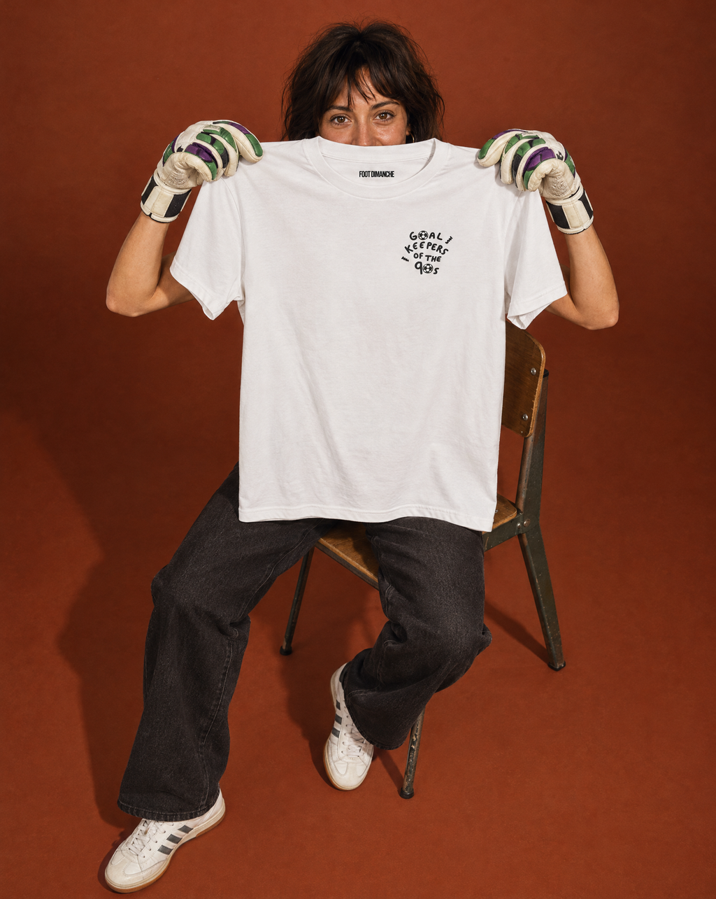 Tee Shirt Goalkeepers of the 90's brodé
