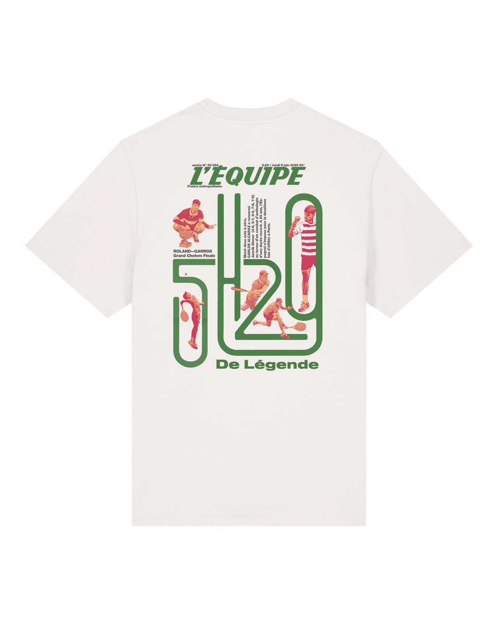 Tee Shirt 5h29 de légende - L'Equipe x Foot Dimanche