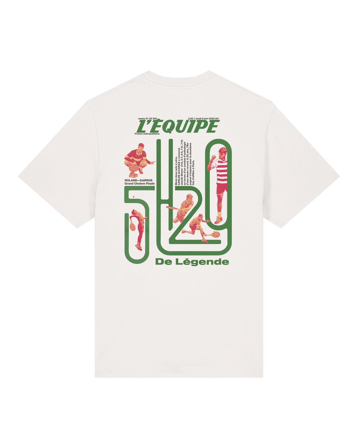 Tee Shirt 5h29 de légende - L'Equipe x Foot Dimanche