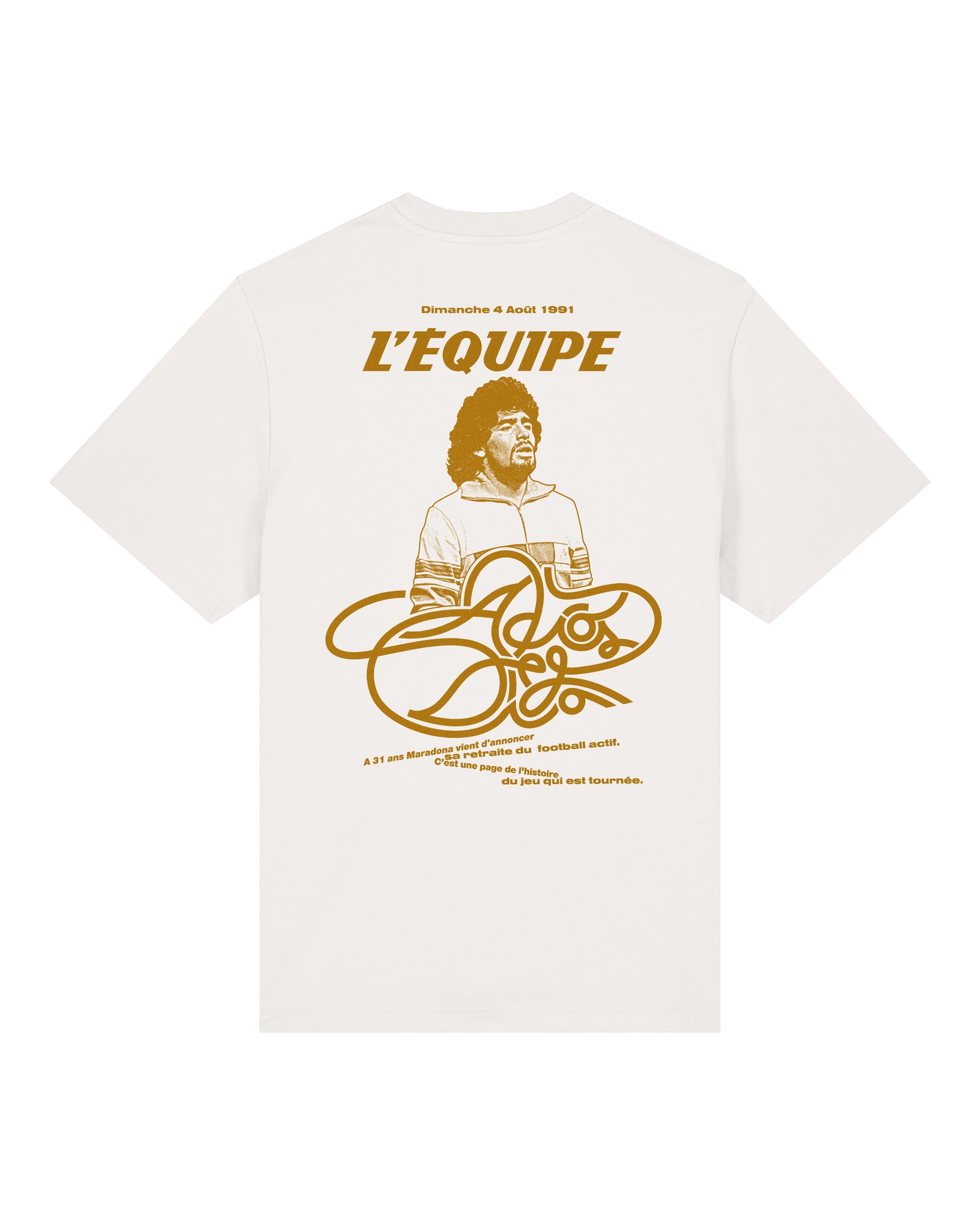 Tee Shirt Adios Diego - L'Equipe x Foot Dimanche