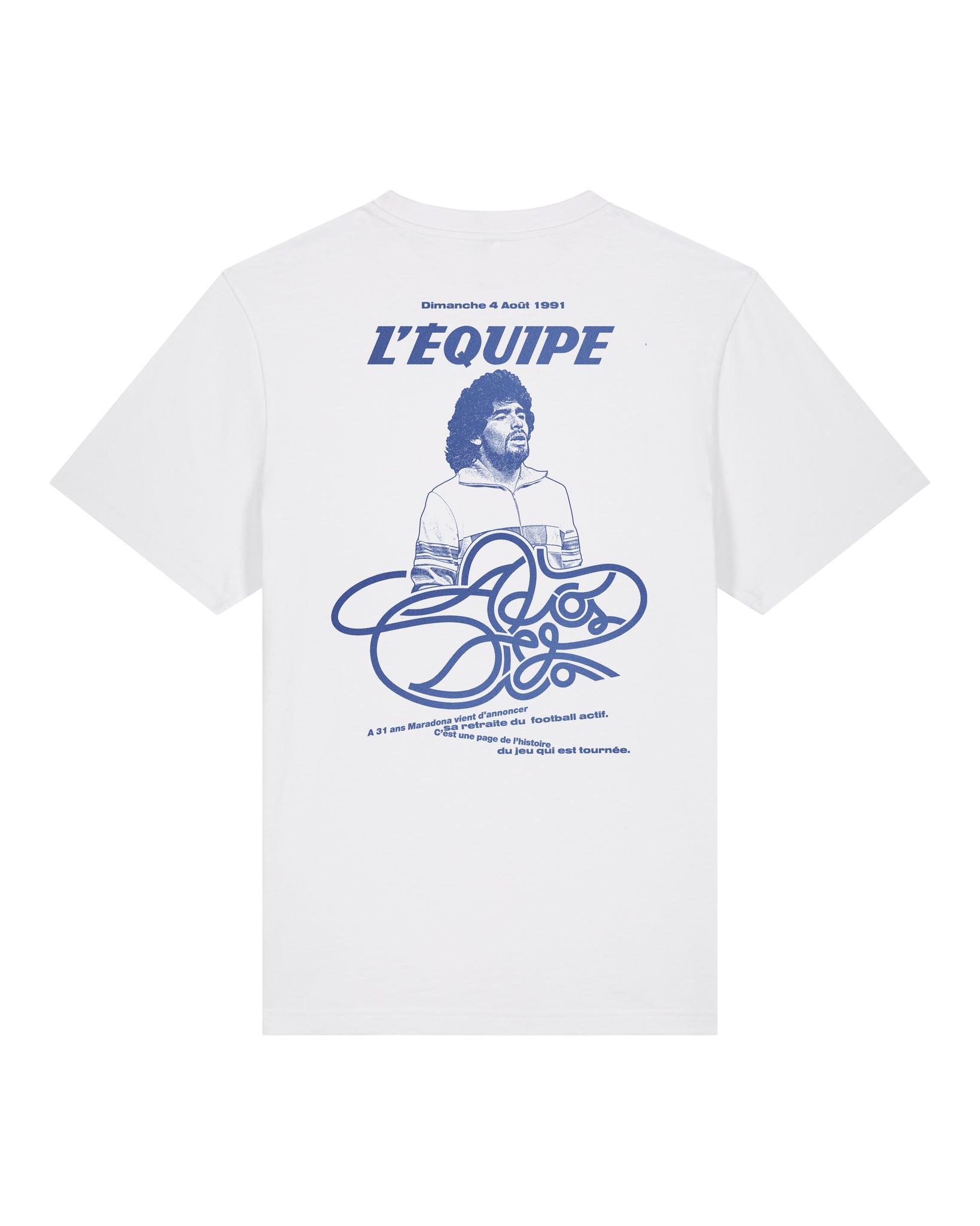 Tee Shirt Adios Diego - L'Equipe x Foot Dimanche