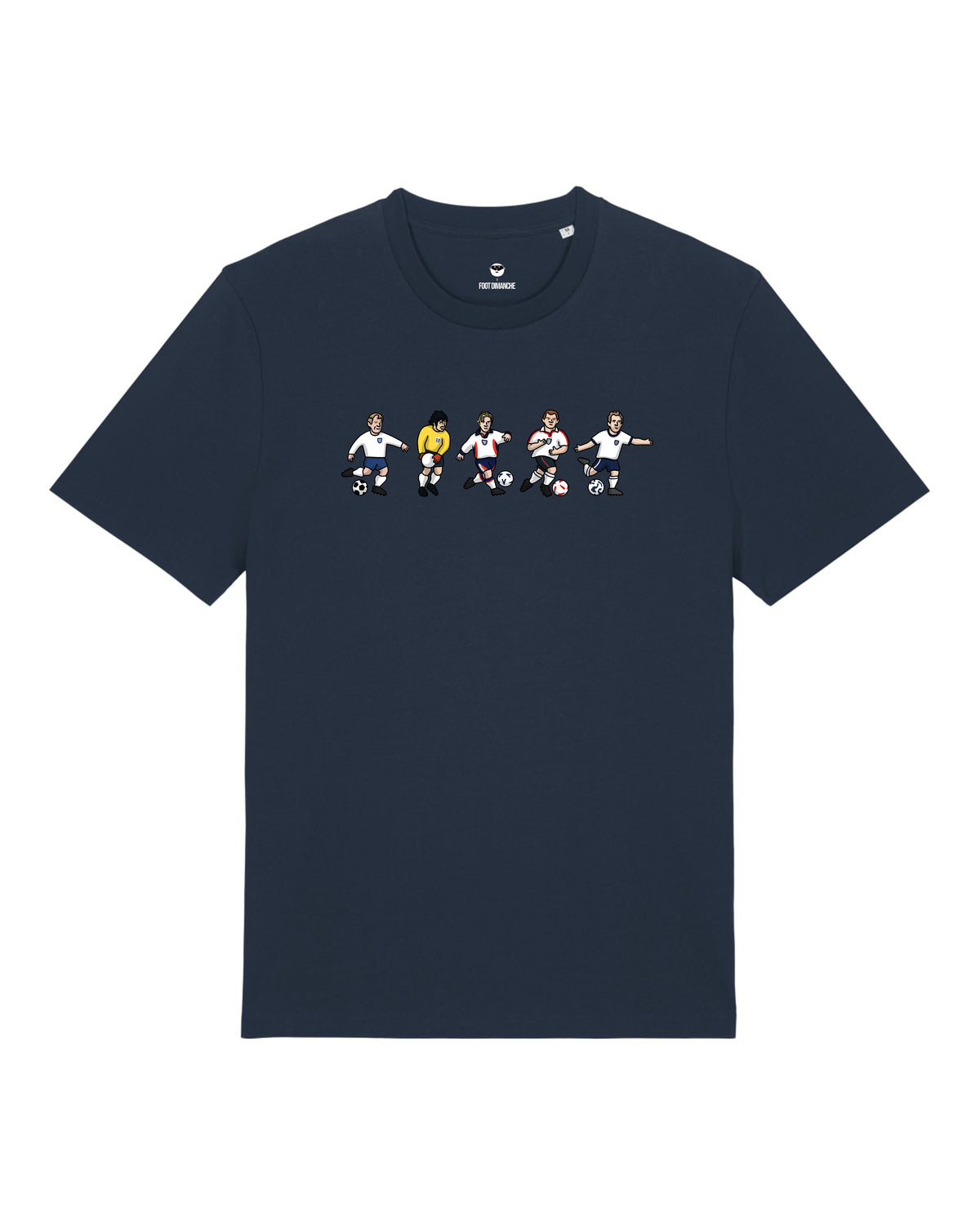 Tee Shirt Angleterre - Foot Dimanche x Clément Striano