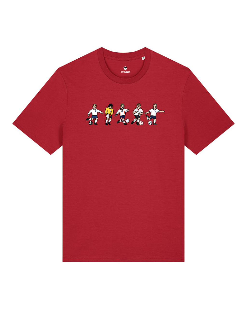 Tee Shirt Angleterre - Foot Dimanche x Clément Striano