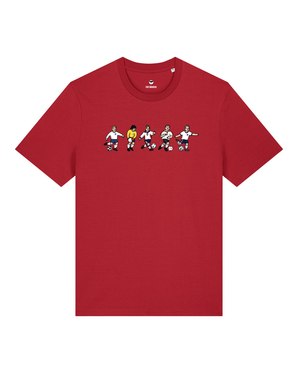 Tee Shirt Angleterre - Foot Dimanche x Clément Striano
